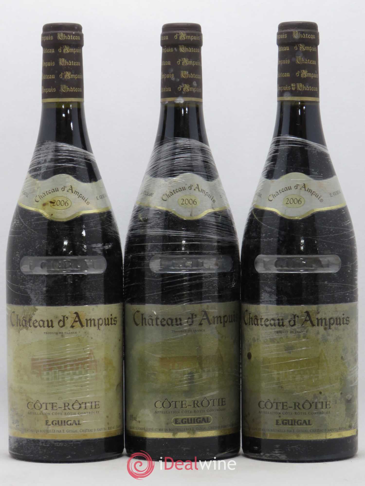 Côte-Rôtie Château d'Ampuis Guigal 2006 - Lot de 3 bouteilles - 0