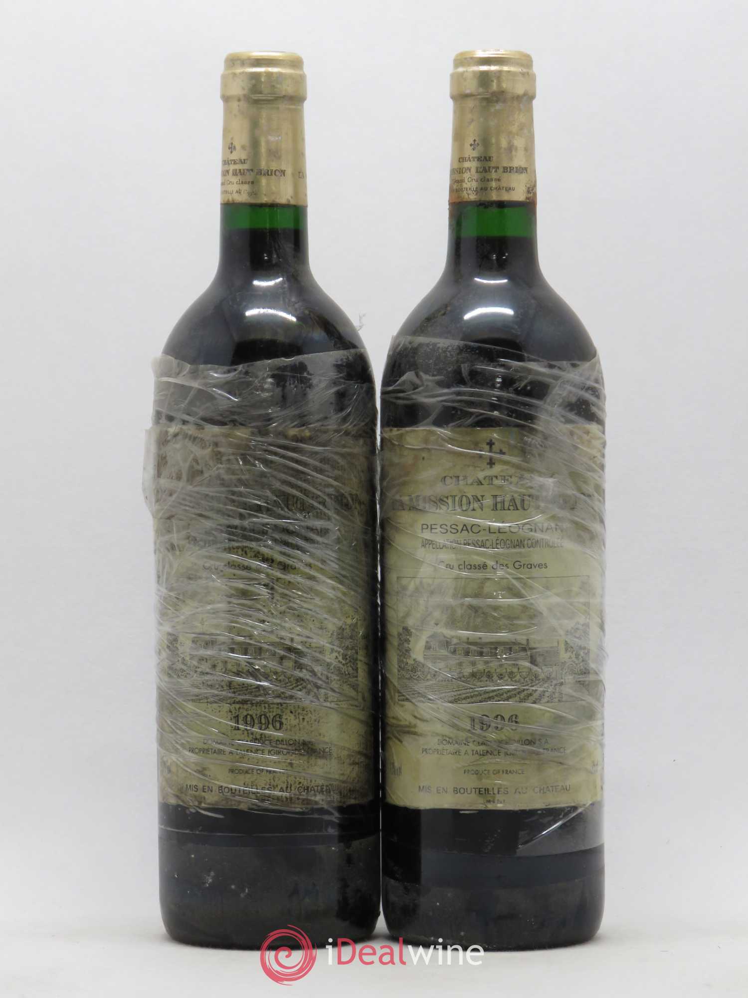 Château la Mission Haut-Brion Cru Classé de Graves 1996 - Lot de 2 bouteilles - 0