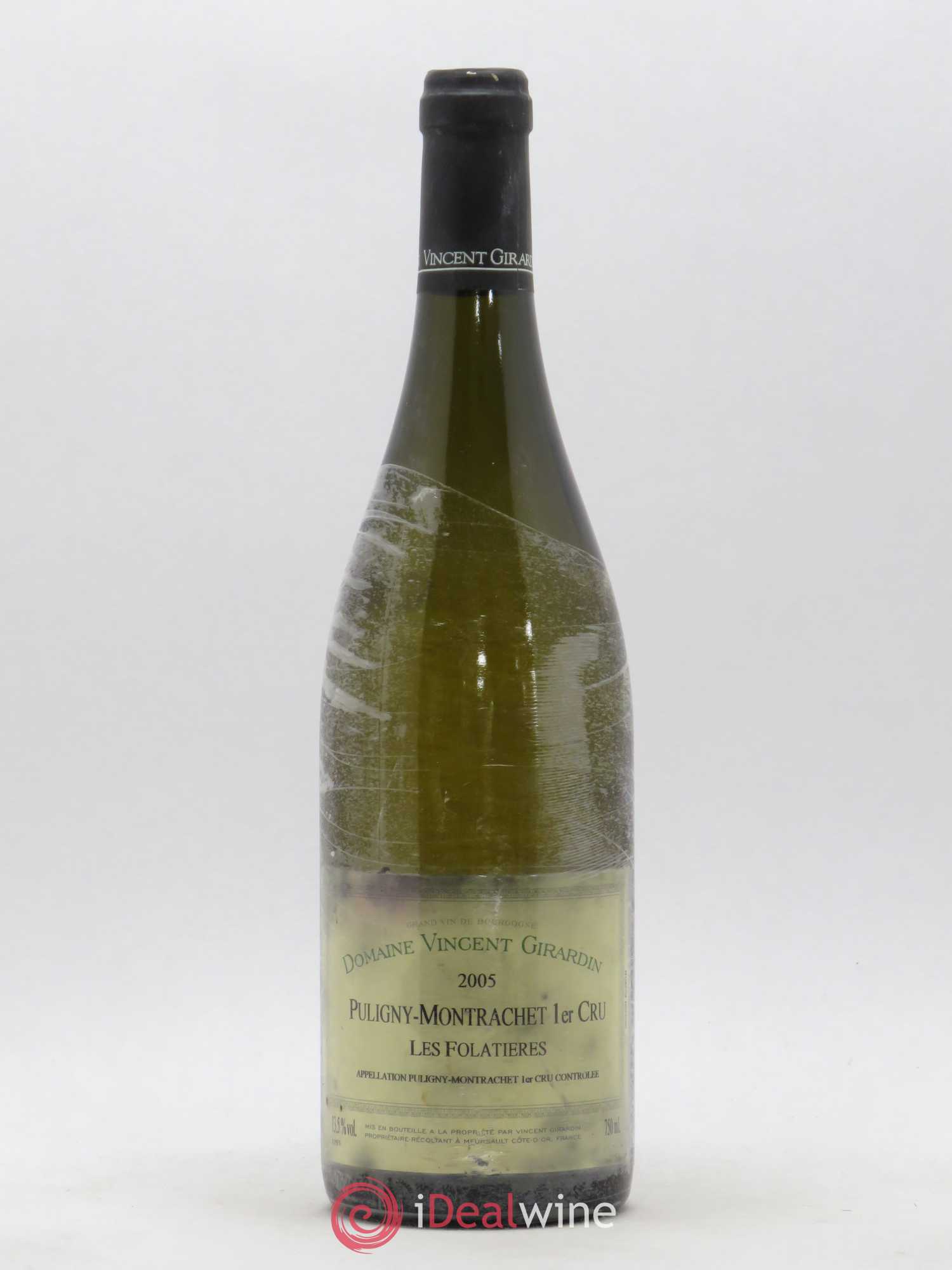 Puligny-Montrachet 1er Cru Les Folatieres Vincent Girardin 2005 - Posten von 1 Flasche - 0