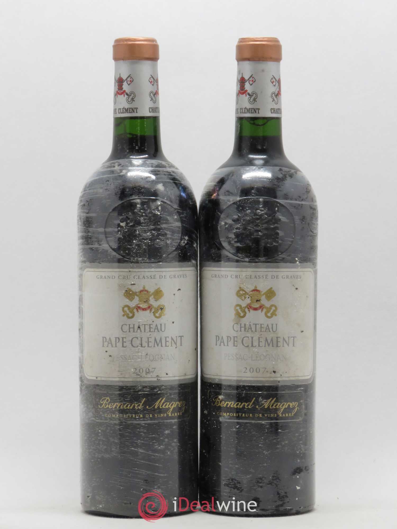 Château Pape Clément Cru Classé de Graves 2007 - Lot de 2 bouteilles - 0