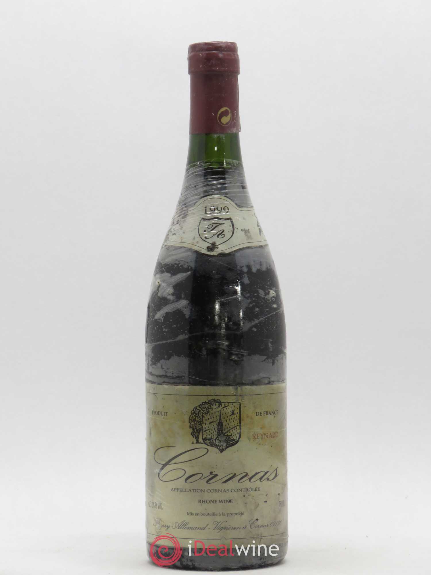 Cornas Reynard Thierry Allemand 1999 - Lot de 1 bouteille - 0