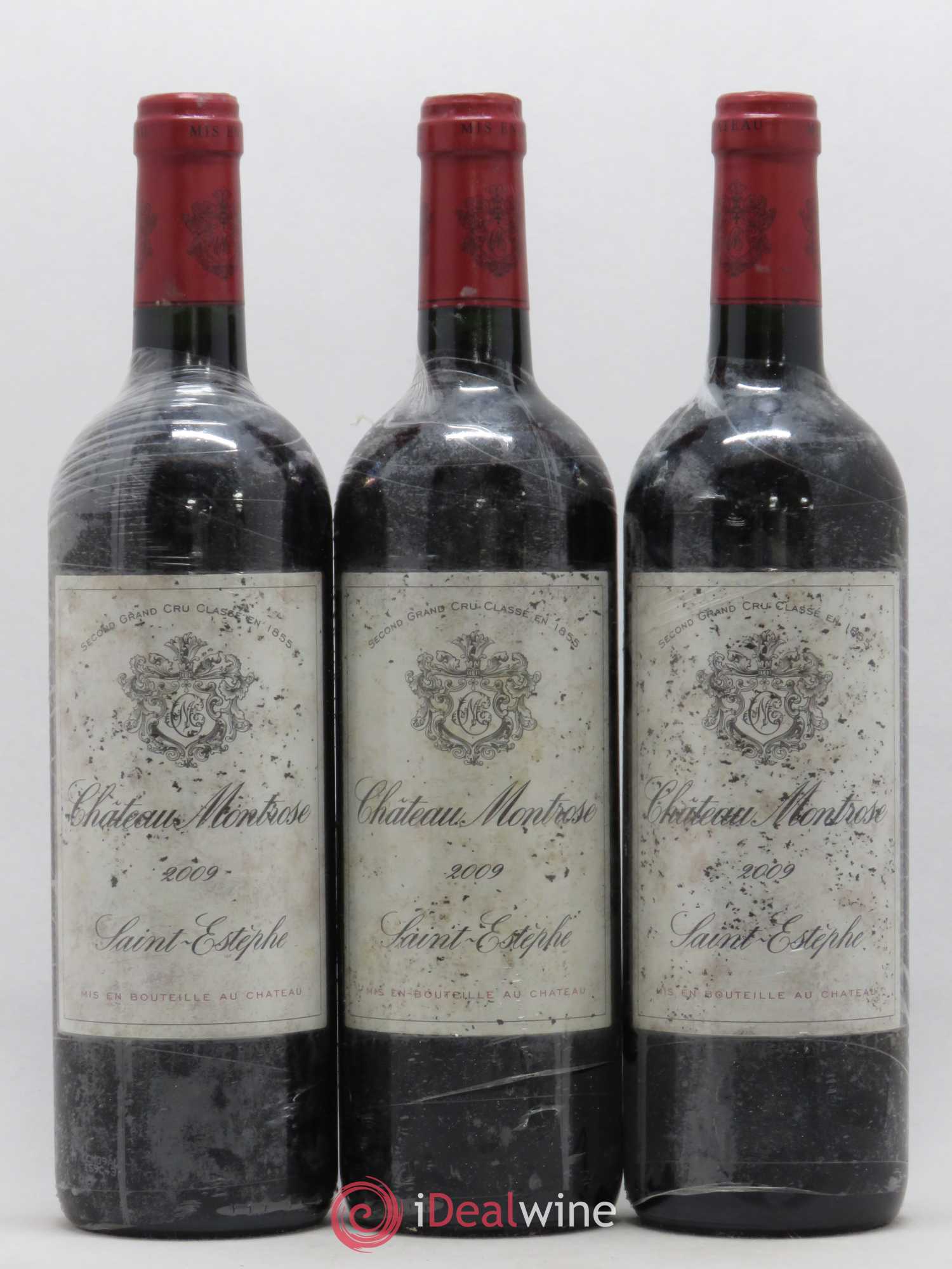 Château Montrose 2ème Grand Cru Classé 2009 - Lot de 3 bouteilles - 0