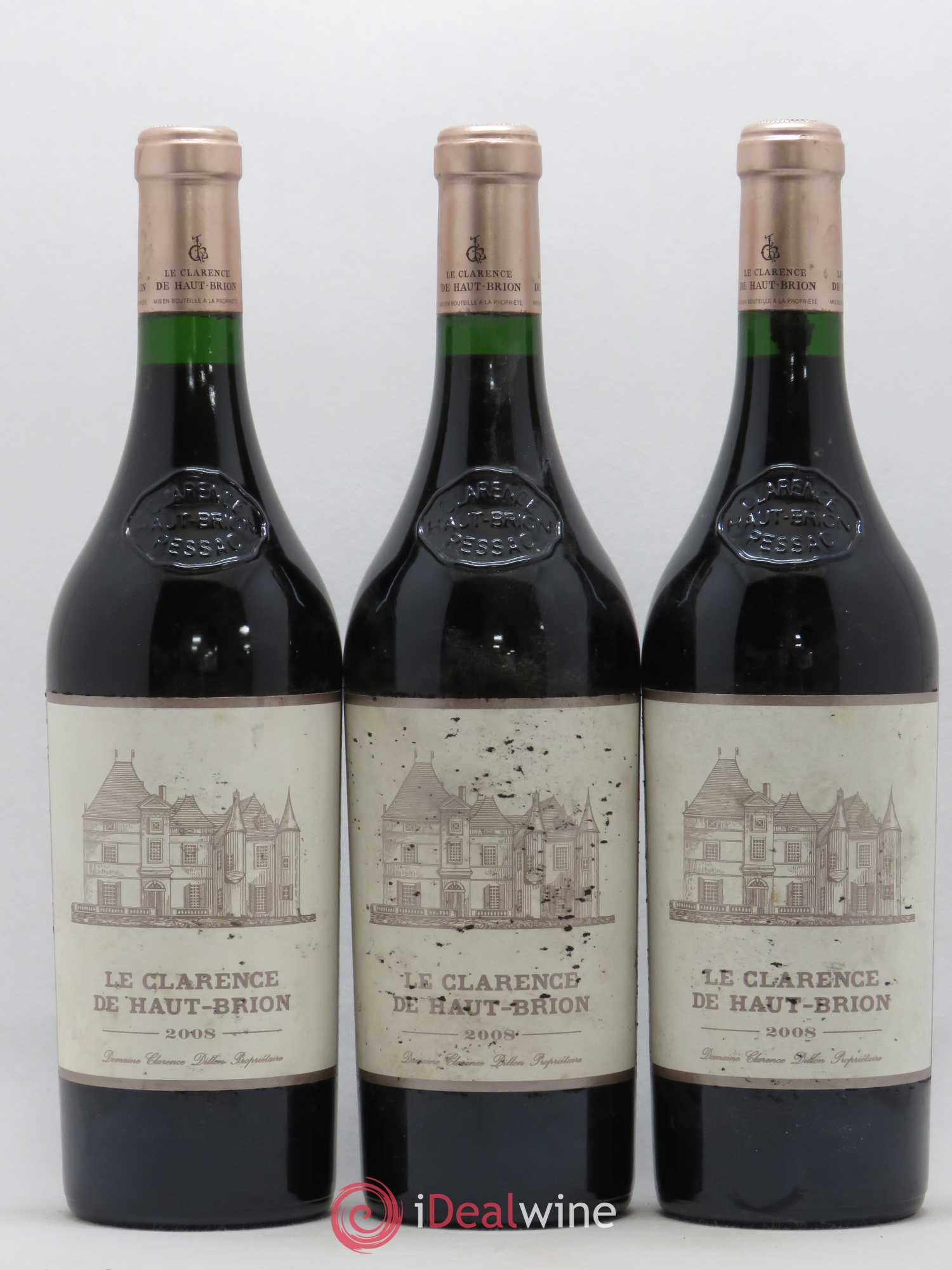 Clarence (Bahans) de Haut-Brion Second Vin 2008 - Lot de 6 bouteilles - 1