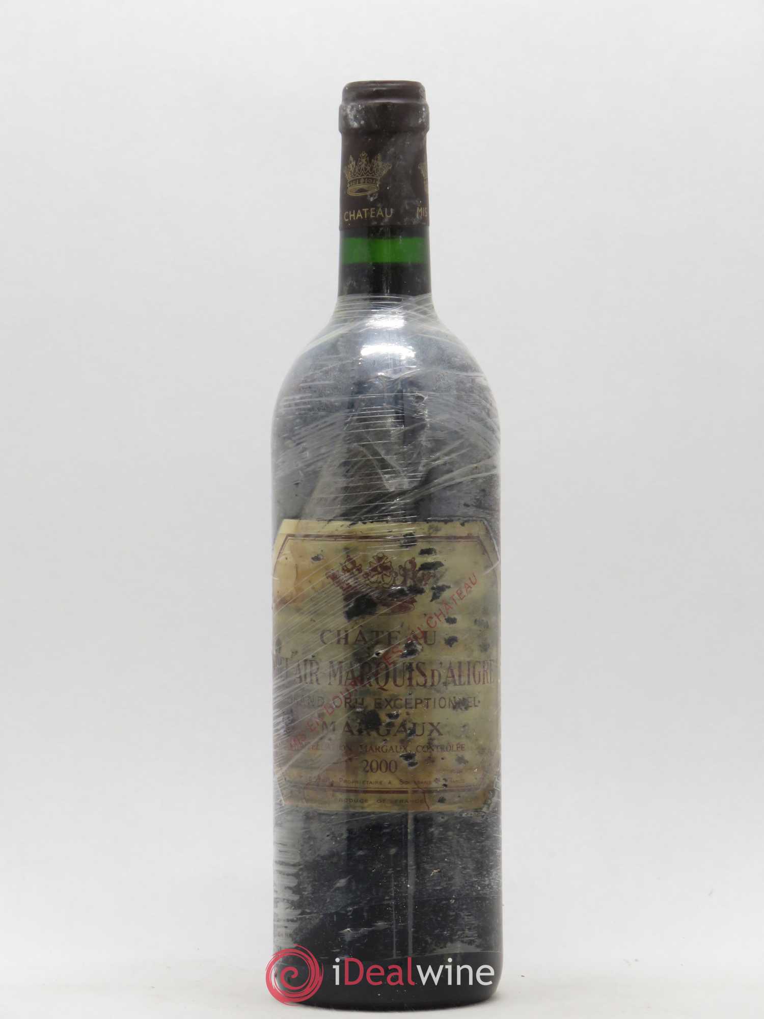 Château Bel Air Marquis d'Aligre 2000 - Lot de 1 bouteille - 0