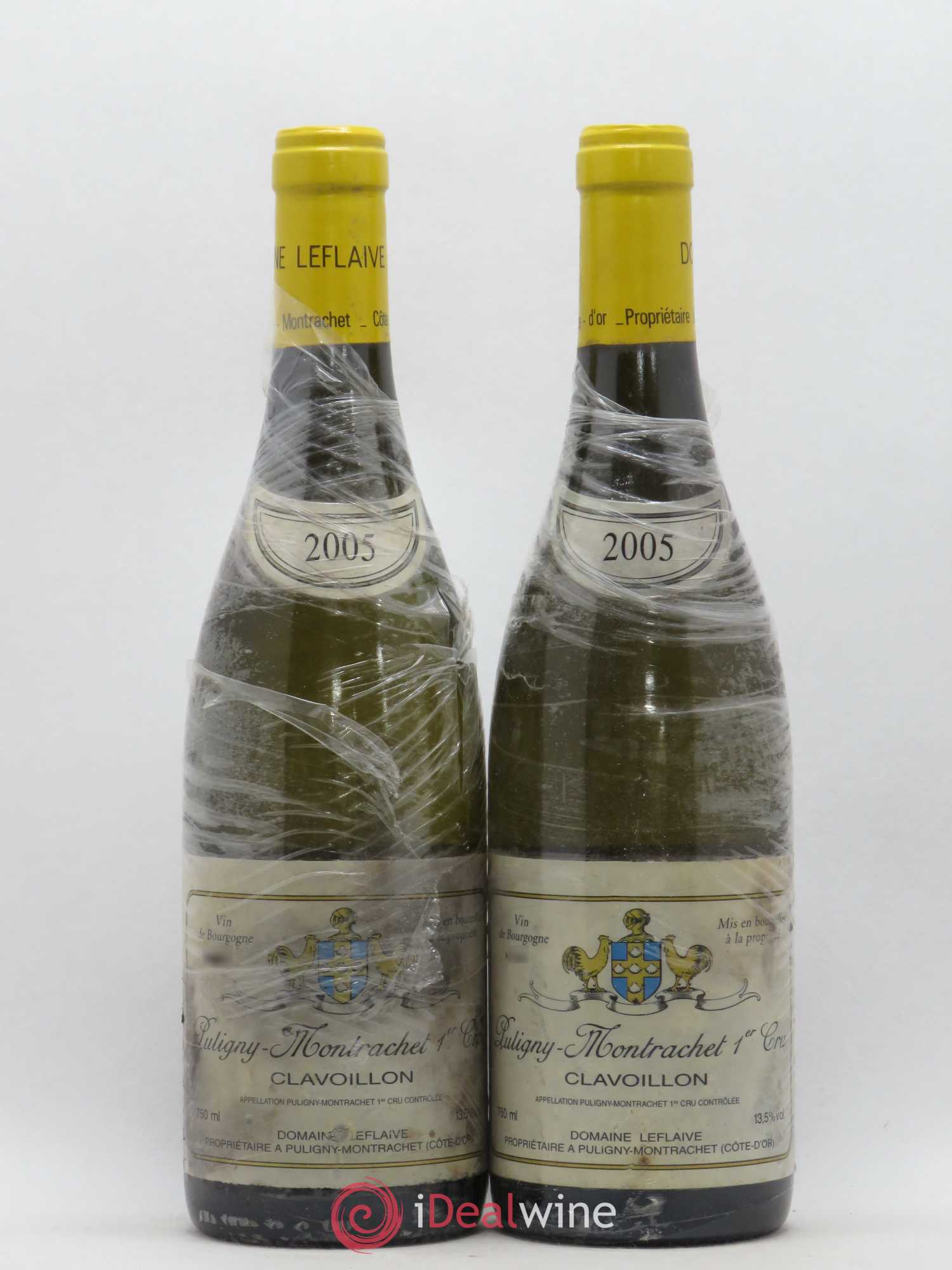 Puligny-Montrachet 1er Cru Clavoillon Leflaive (Domaine) 2005 - Lot de 2 bouteilles - 0