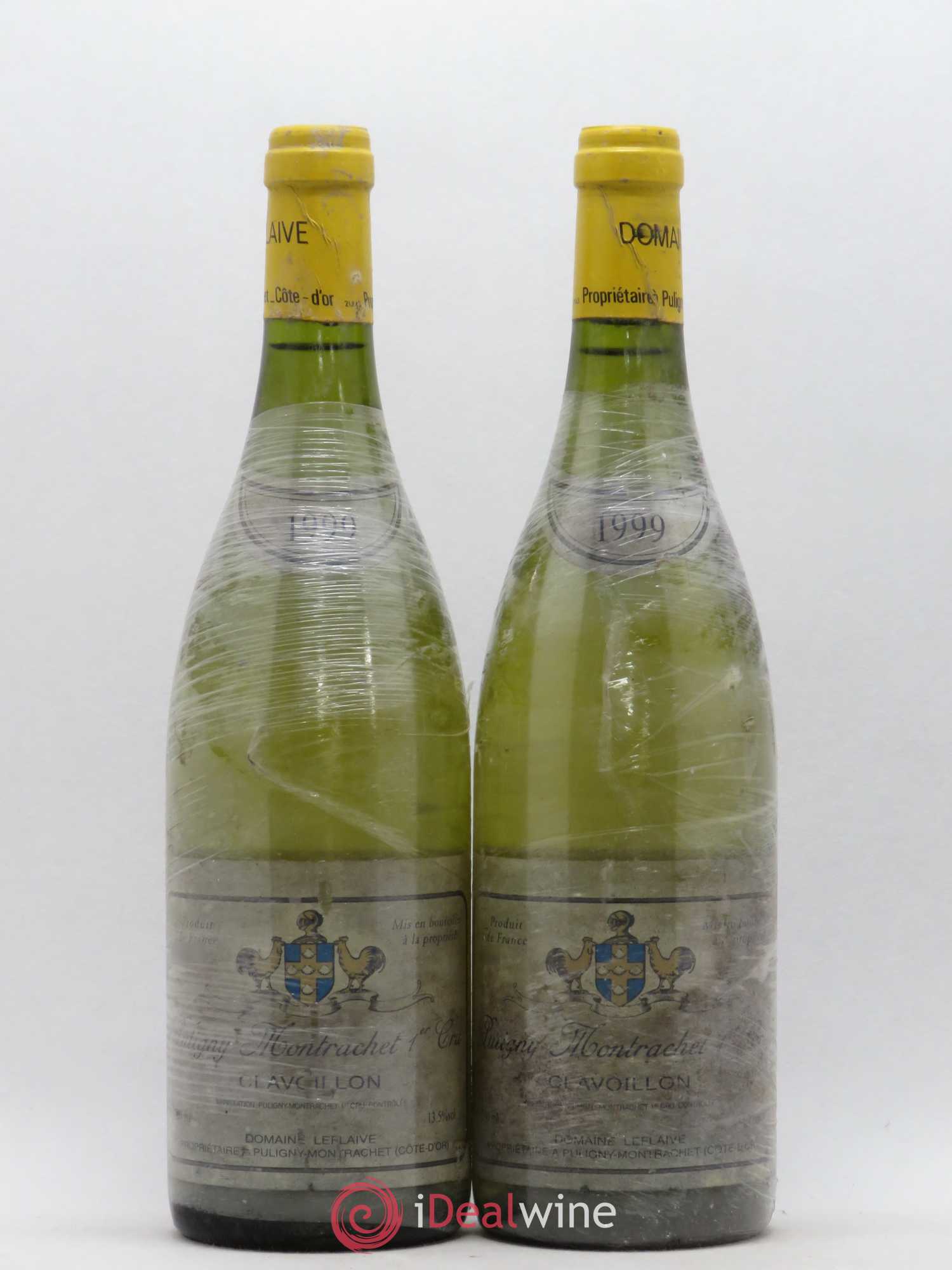 Puligny-Montrachet 1er Cru Clavoillon Leflaive (Domaine) 1999 - Lot de 2 bouteilles - 0