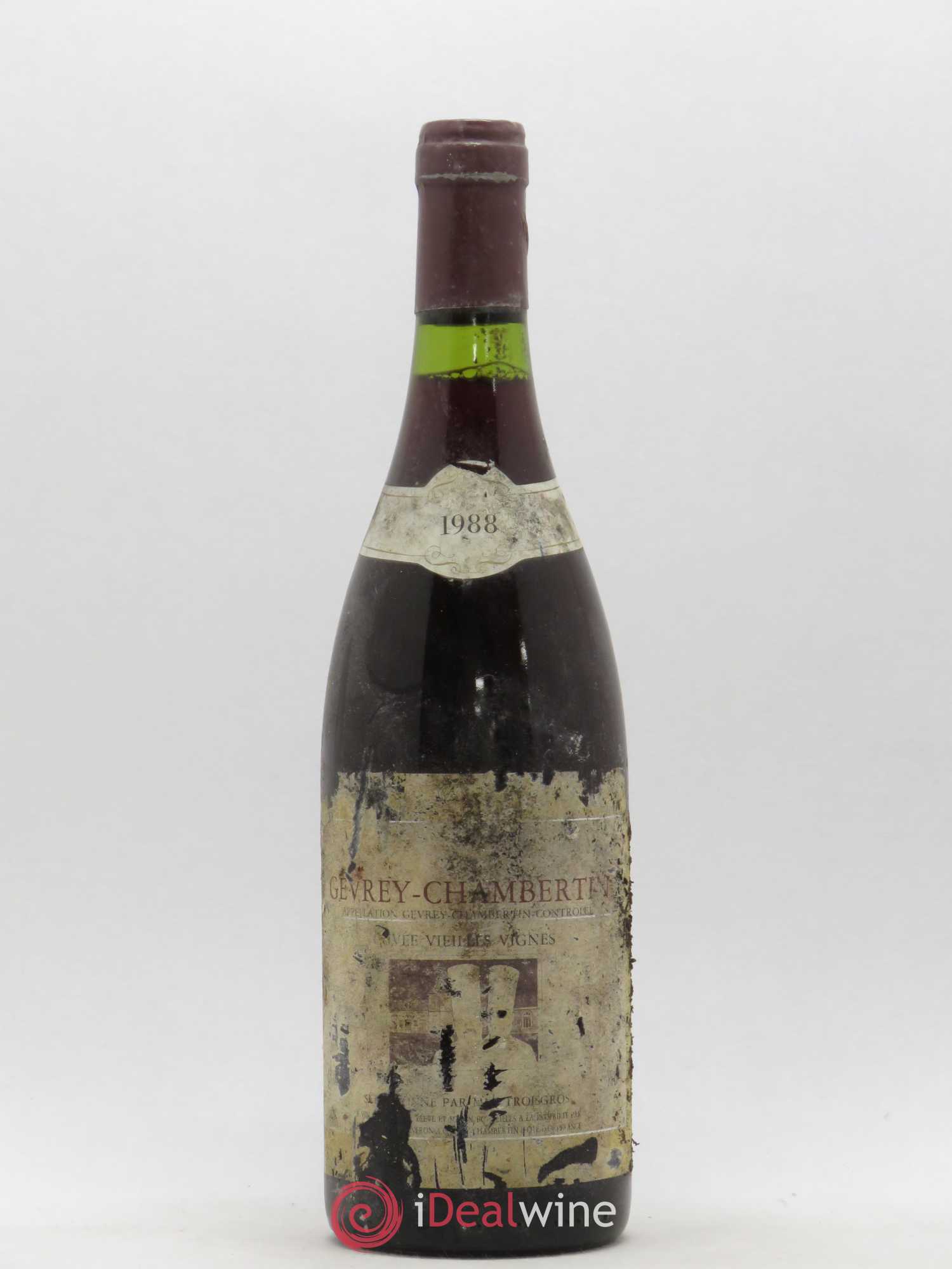 Gevrey-Chambertin Vieilles vignes Troigros 1988 - Posten von 1 Flasche - 0