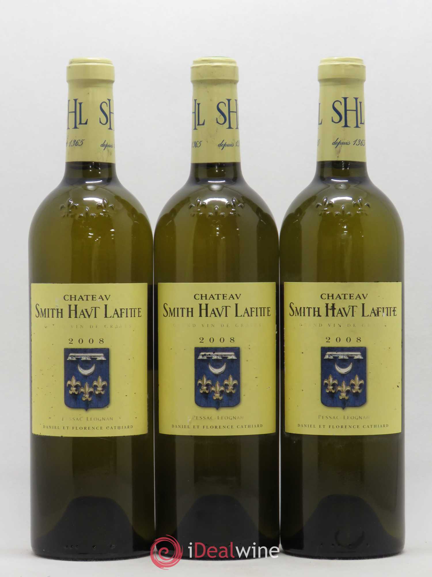 Château Smith Haut Lafitte 2008 - Lot de 3 bouteilles - 0