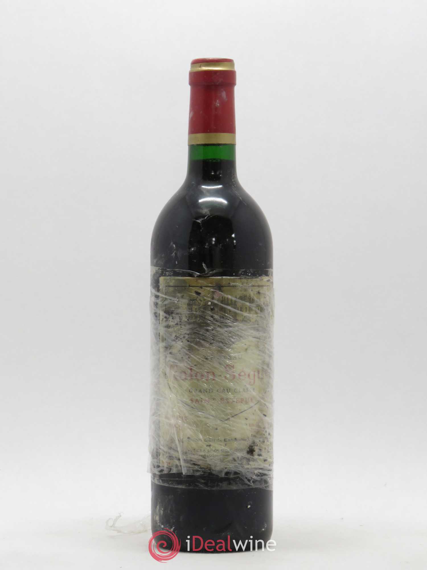 Château Calon Ségur 3ème Grand Cru Classé 1996 - Lot de 1 bouteille - 0