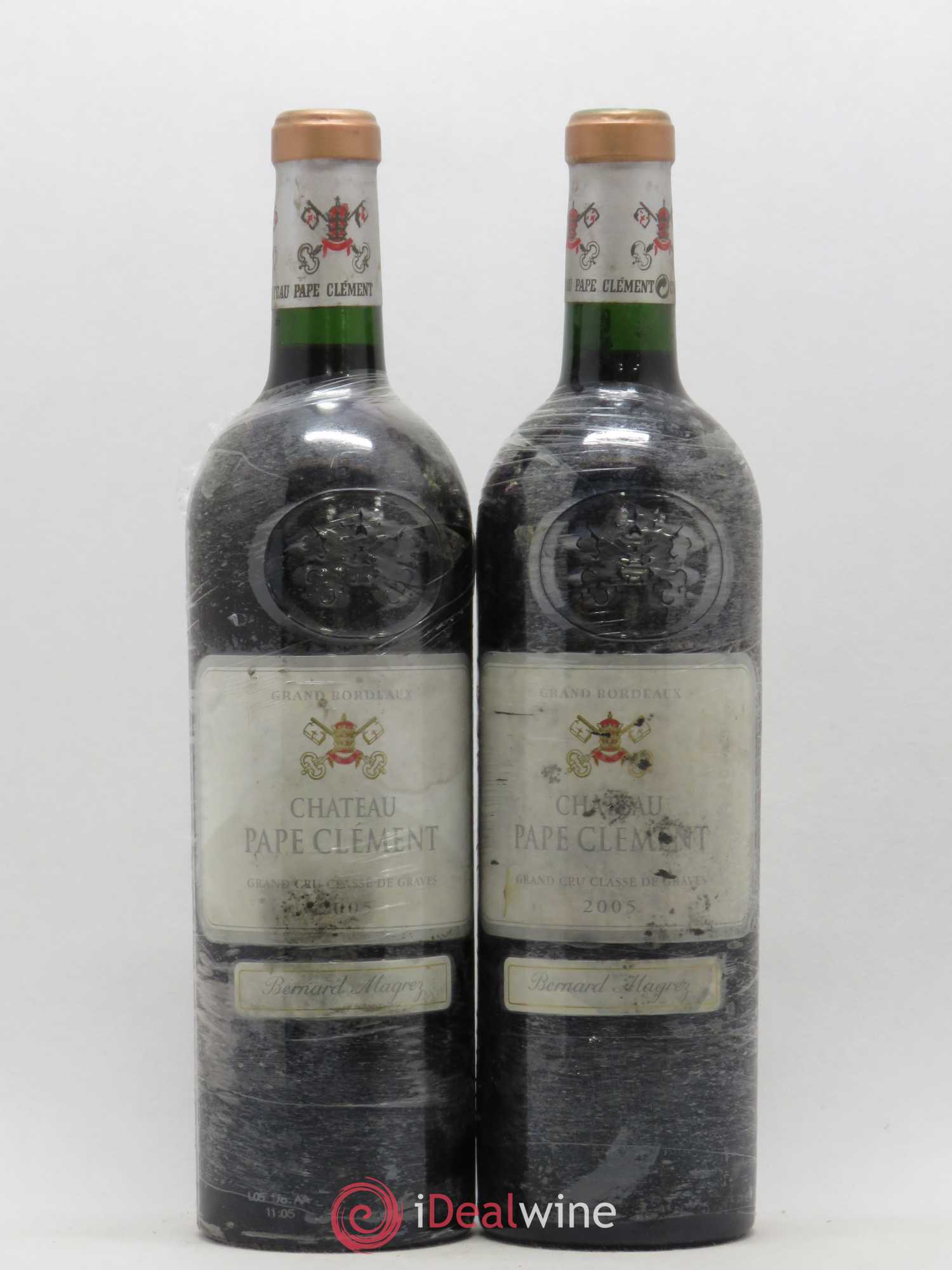 Château Pape Clément Cru Classé de Graves 2005 - Lot de 2 bouteilles - 0