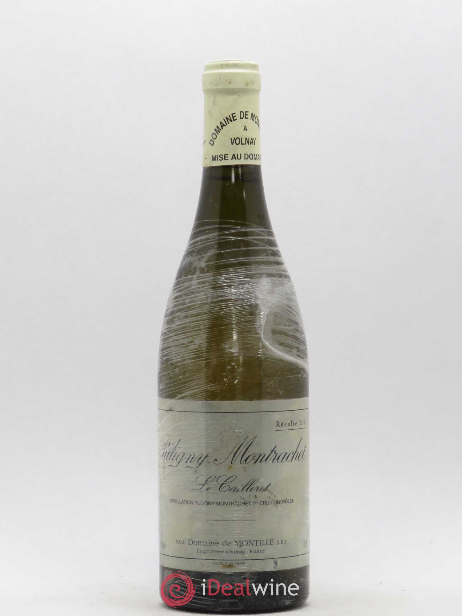 Puligny-Montrachet 1er Cru Le Cailleret De Montille (Domaine) 2001 - Lot de 1 bouteille - 0