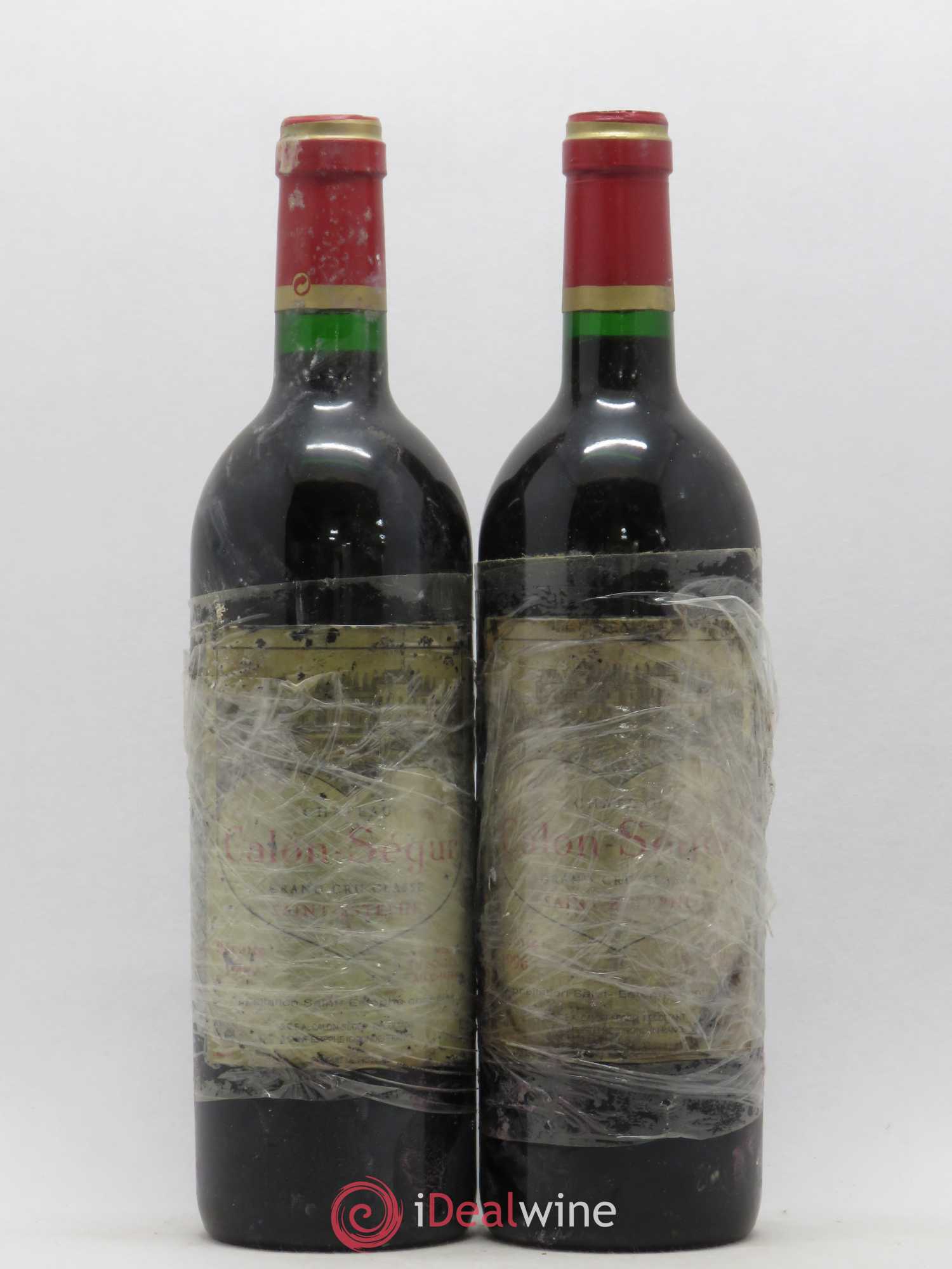 Château Calon Ségur 3ème Grand Cru Classé 1996 - Lot de 2 bouteilles - 0