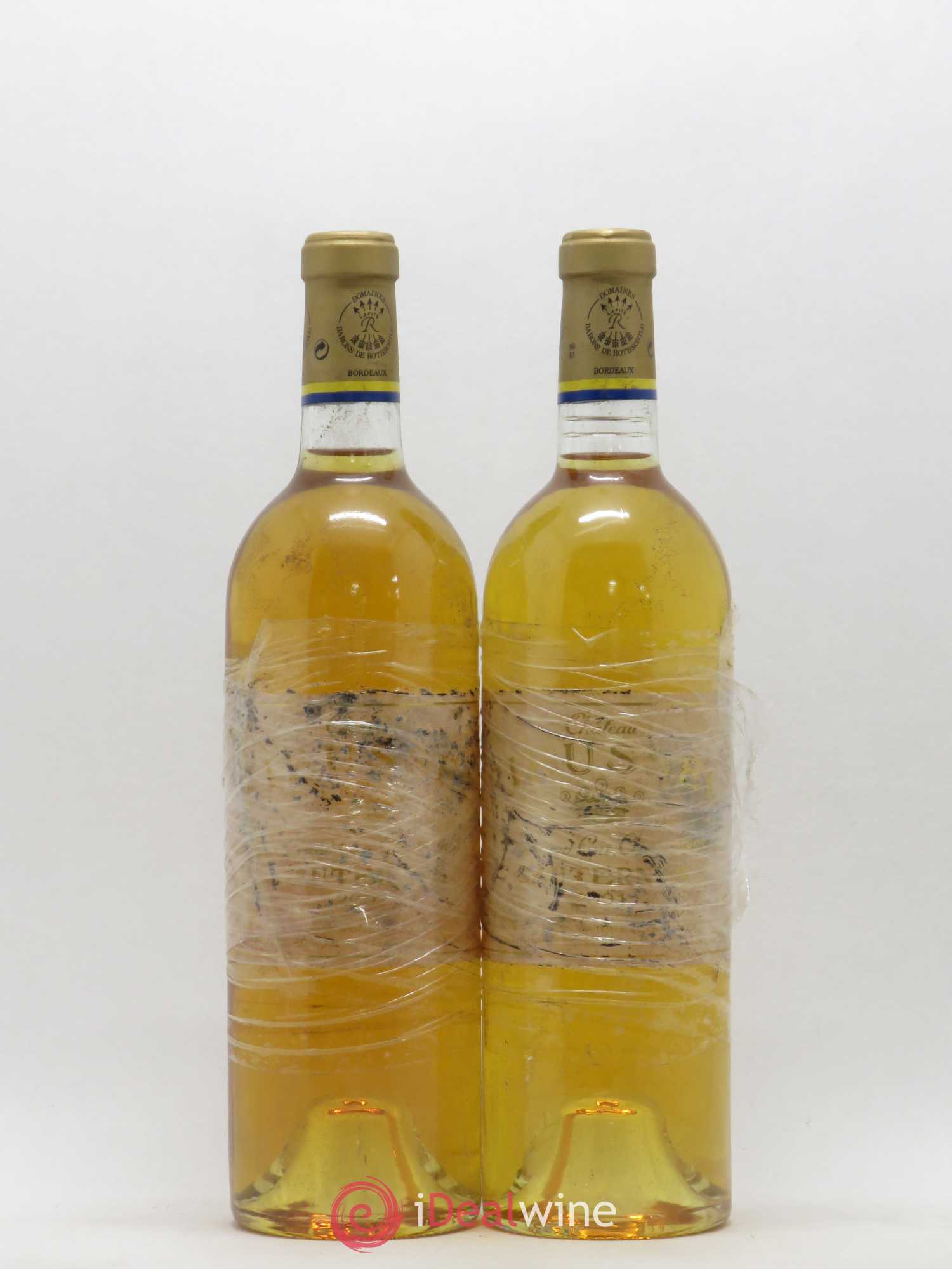 Château Rieussec 1er Grand Cru Classé 2001 - Lotto di 2 bottiglie - 0