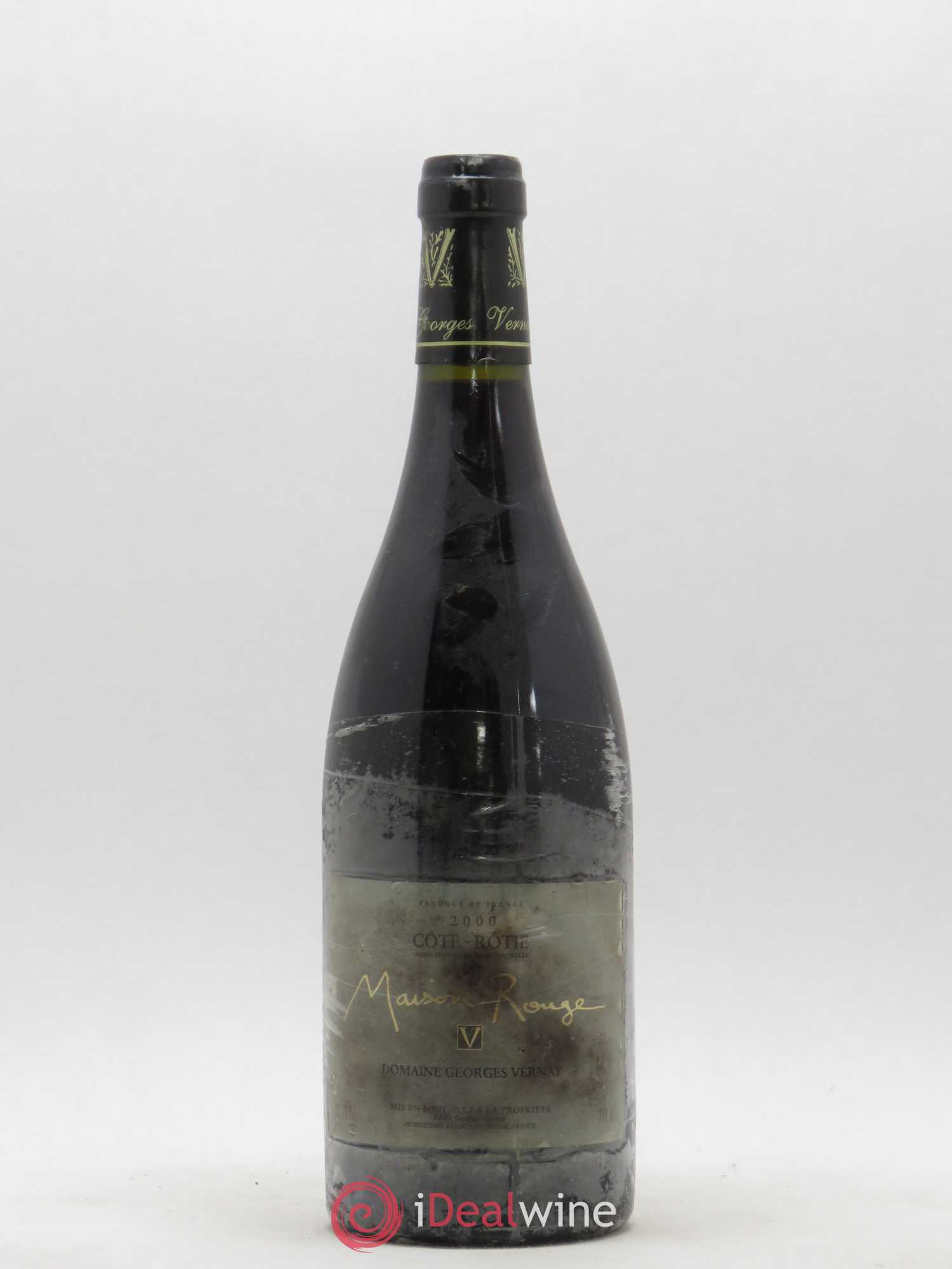 Côte-Rôtie Maison Rouge Georges Vernay 2000 - Lot de 1 bouteille - 0