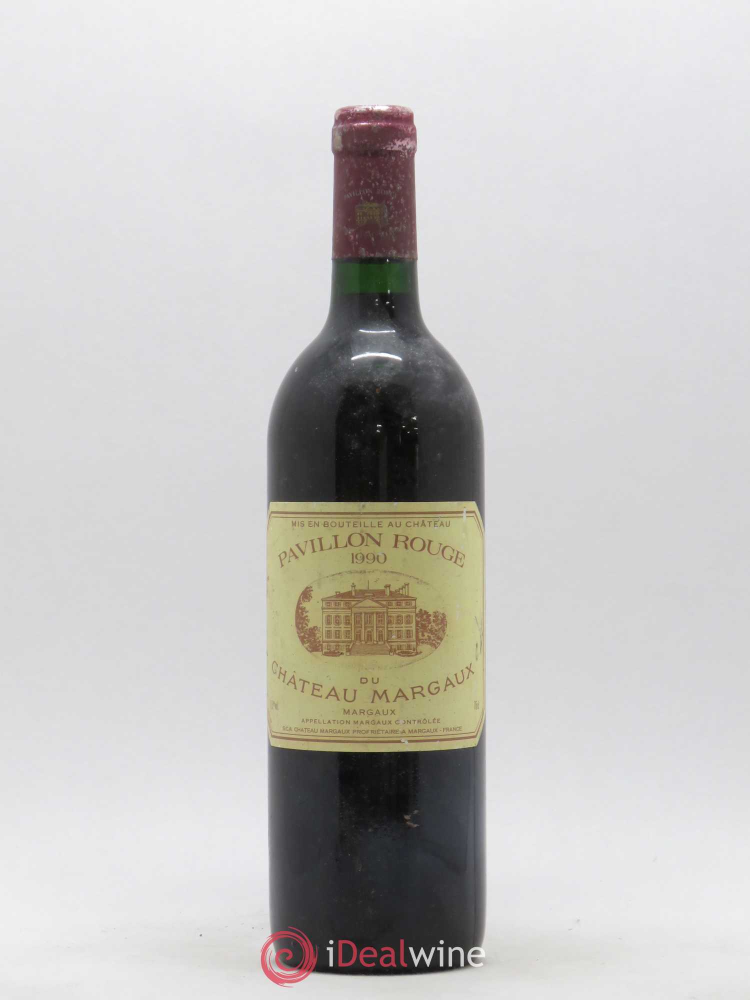 Pavillon Rouge du Château Margaux Second Vin 1990 - Lot de 1 bouteille - 0