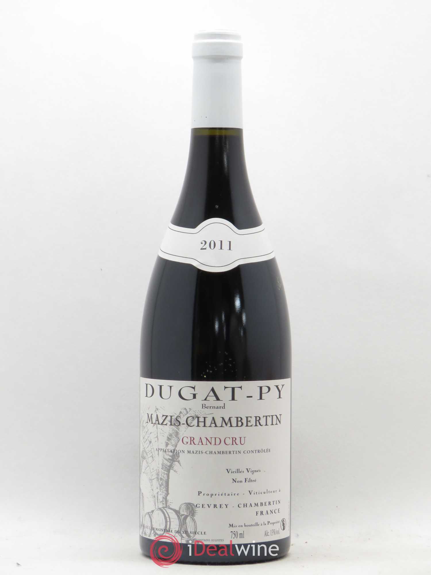Mazis-Chambertin Grand Cru Vieilles Vignes Dugat-Py 2011 - Lot de 1 bouteille - 0