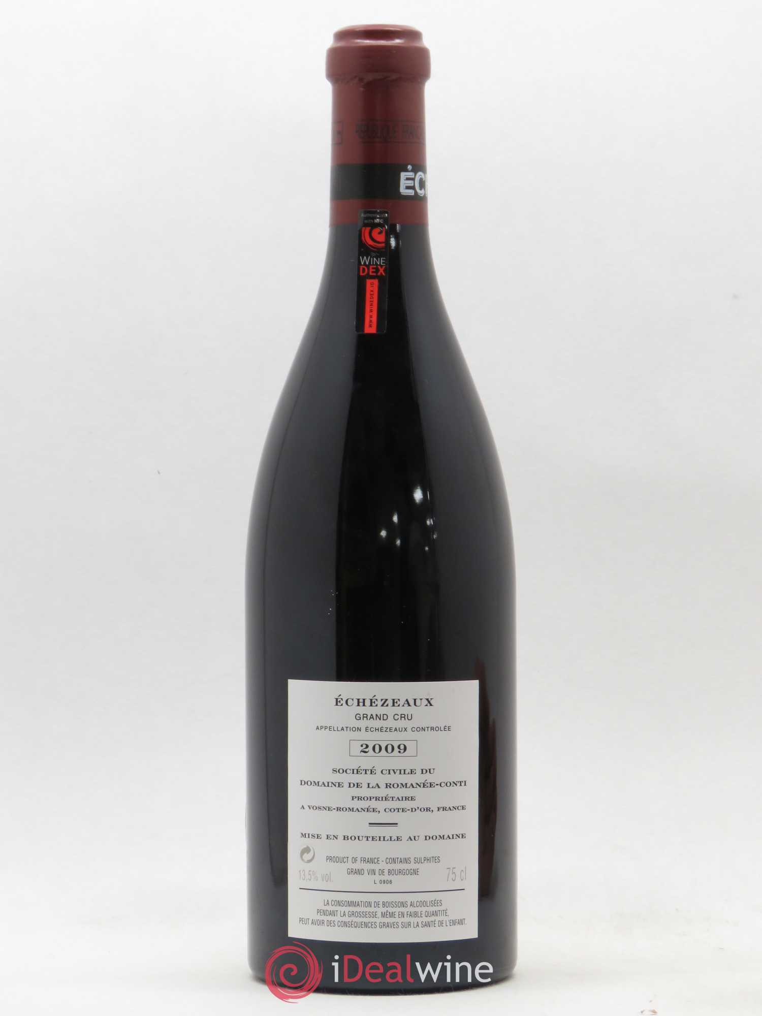 Echezeaux Grand Cru Domaine de la Romanée-Conti 2009 - Lot de 1 bouteille - 1