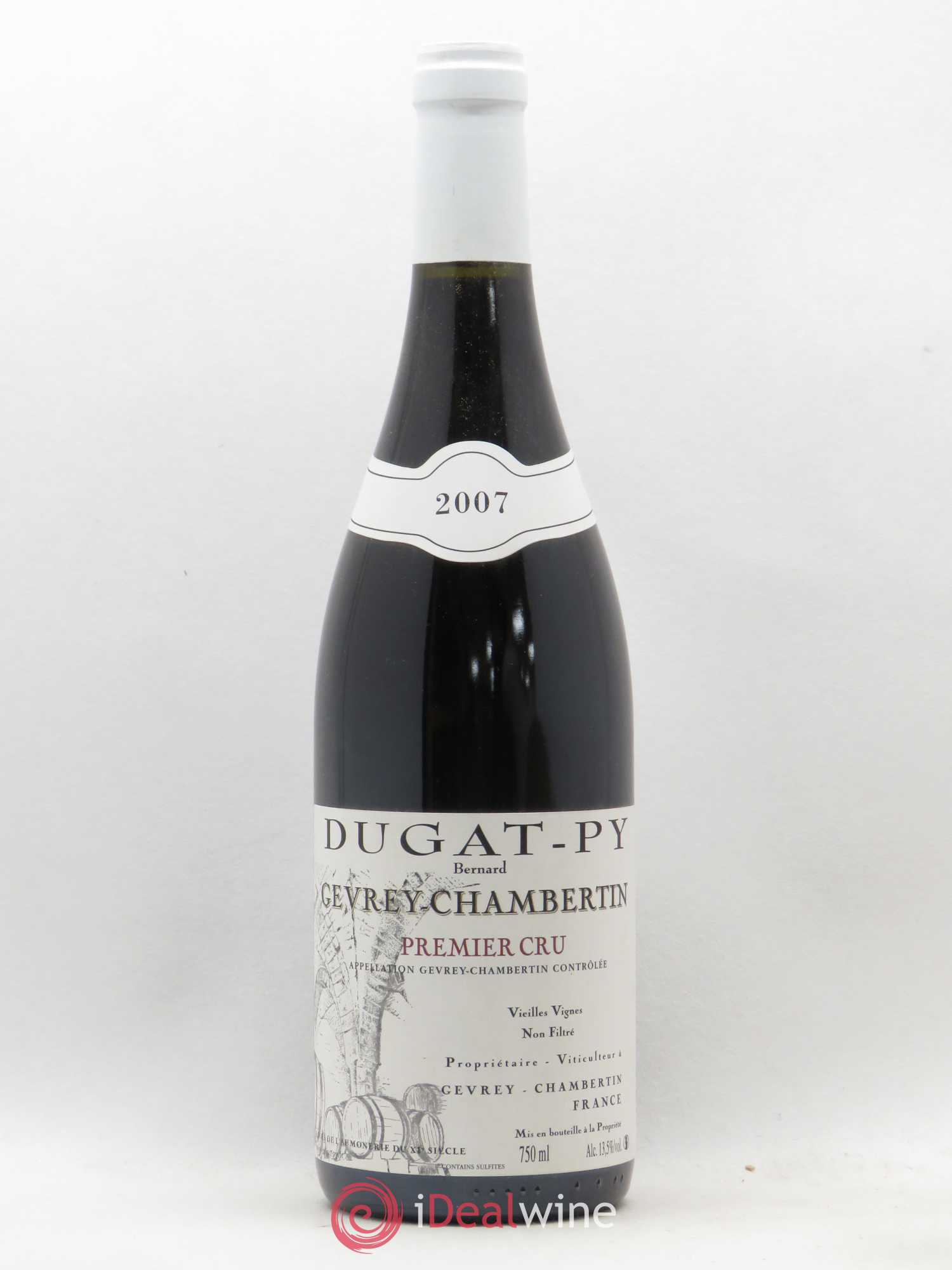 Gevrey-Chambertin 1er Cru Dugat-Py Vieilles Vignes 2007 - Lot de 1 bouteille - 0