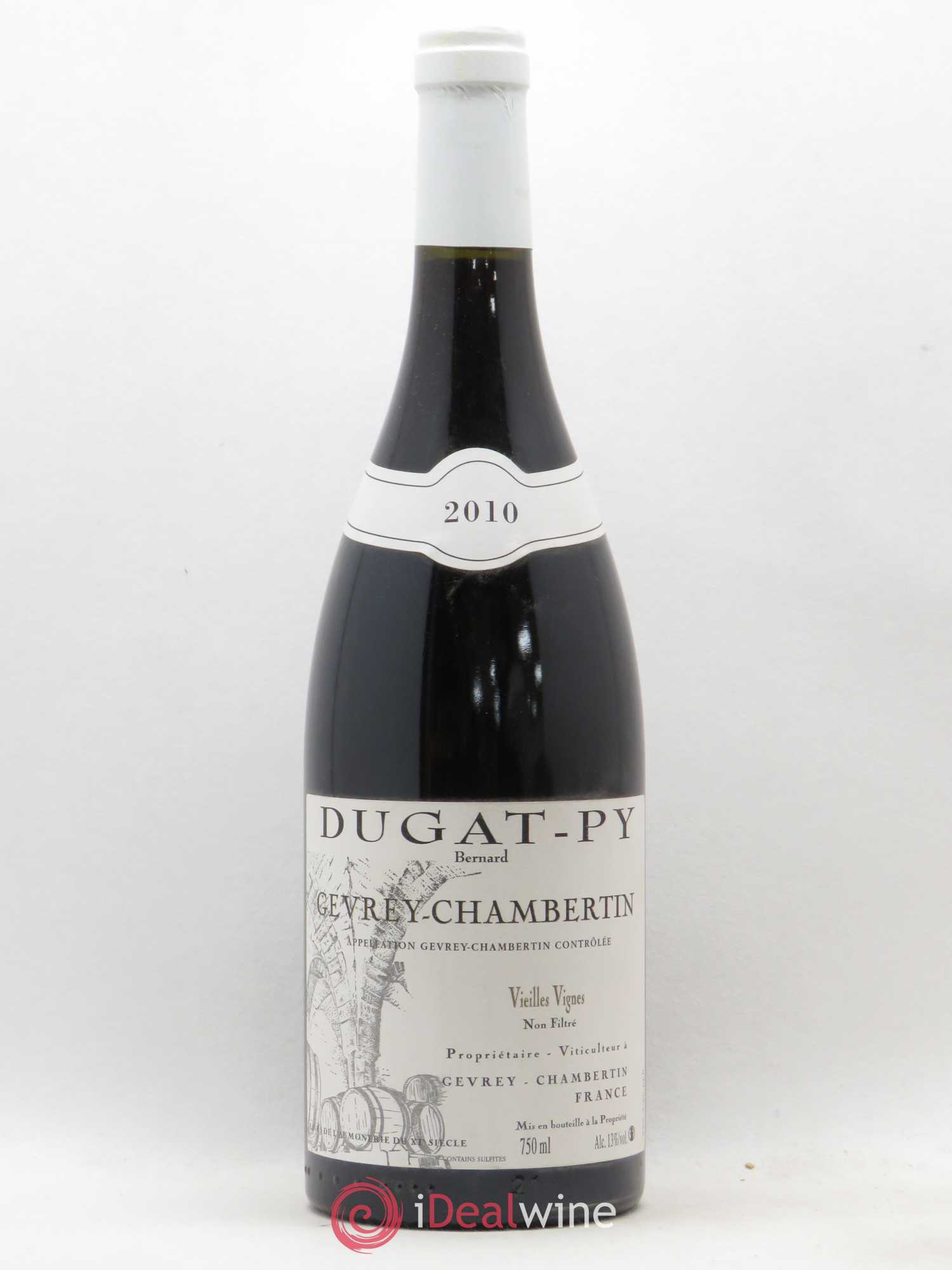 Gevrey-Chambertin Vieilles Vignes Dugat-Py 2010 - Lot de 1 bouteille - 0