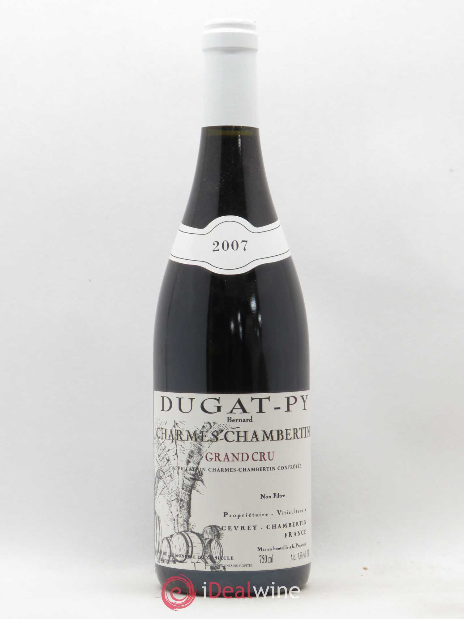 Charmes-Chambertin Grand Cru Dugat-Py 2007 - Posten von 1 Flasche - 0