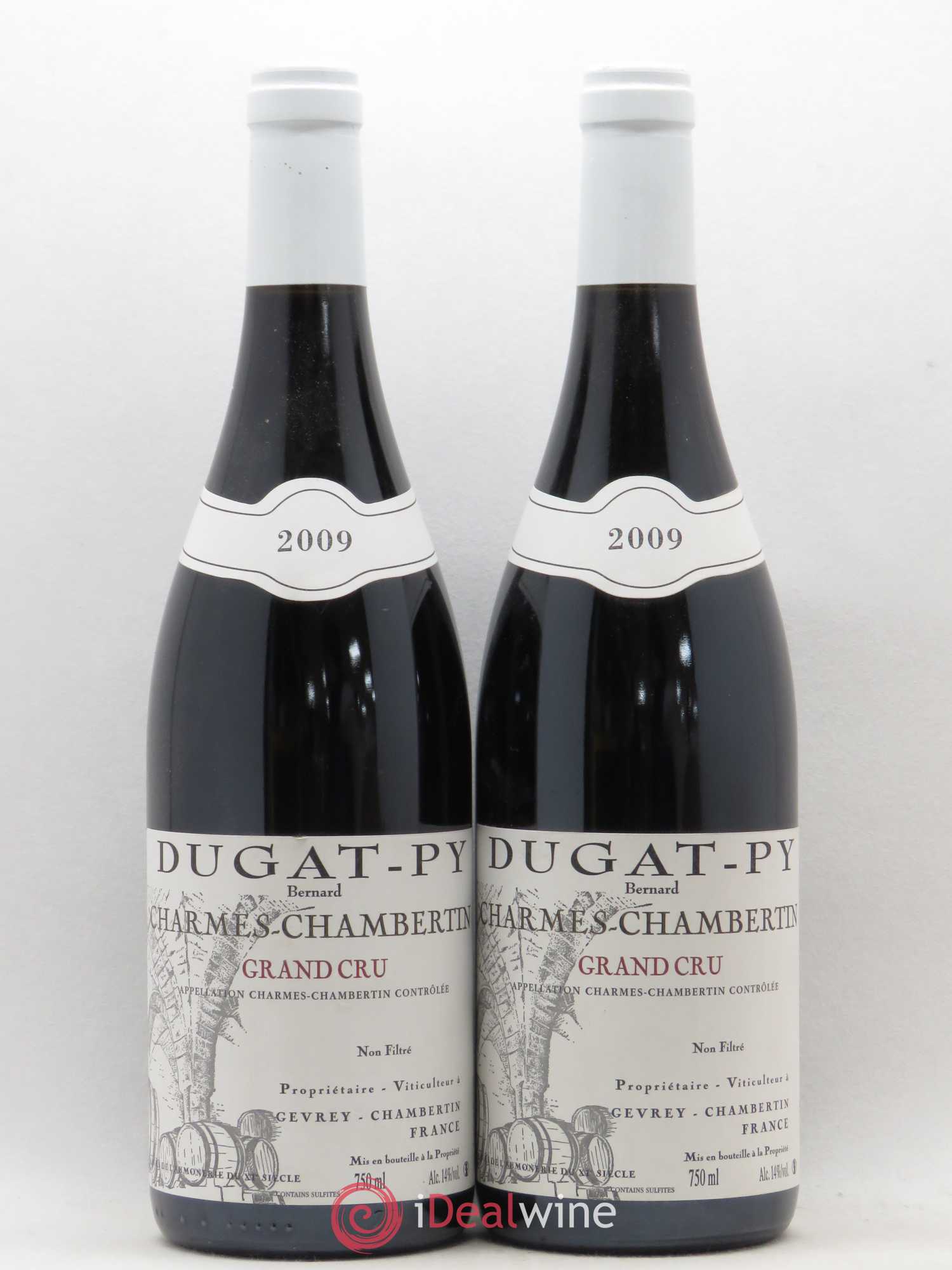 Charmes-Chambertin Grand Cru Dugat-Py 2009 - Lot de 2 bouteilles - 0