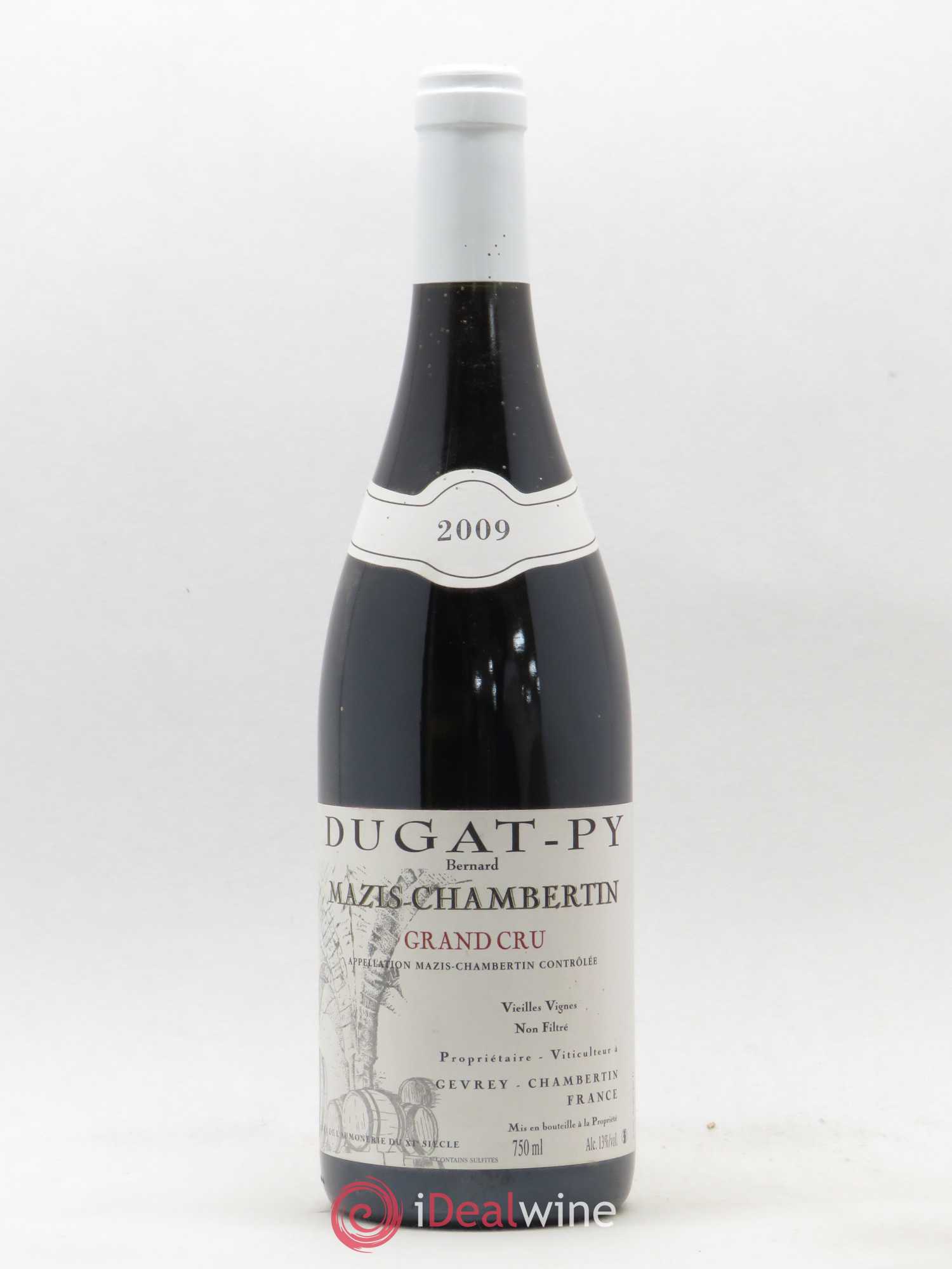 Mazis-Chambertin Grand Cru Vieilles Vignes Dugat-Py 2009 - Lot de 1 bouteille - 0