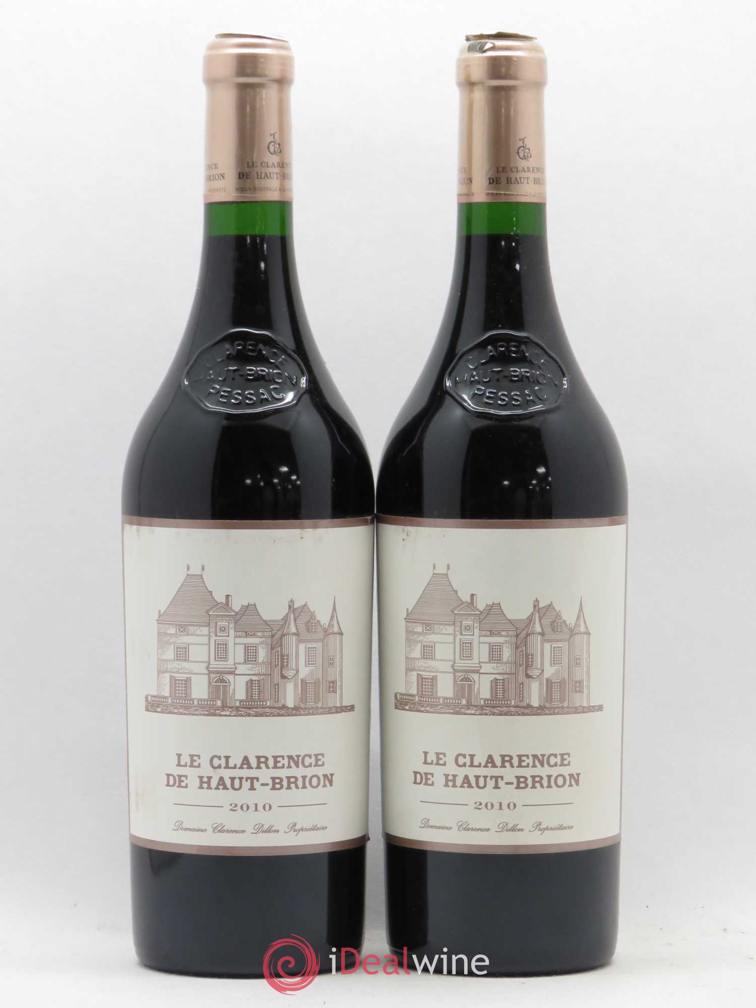 Clarence (Bahans) de Haut-Brion Second Vin 2010 - Lot de 2 bouteilles - 0
