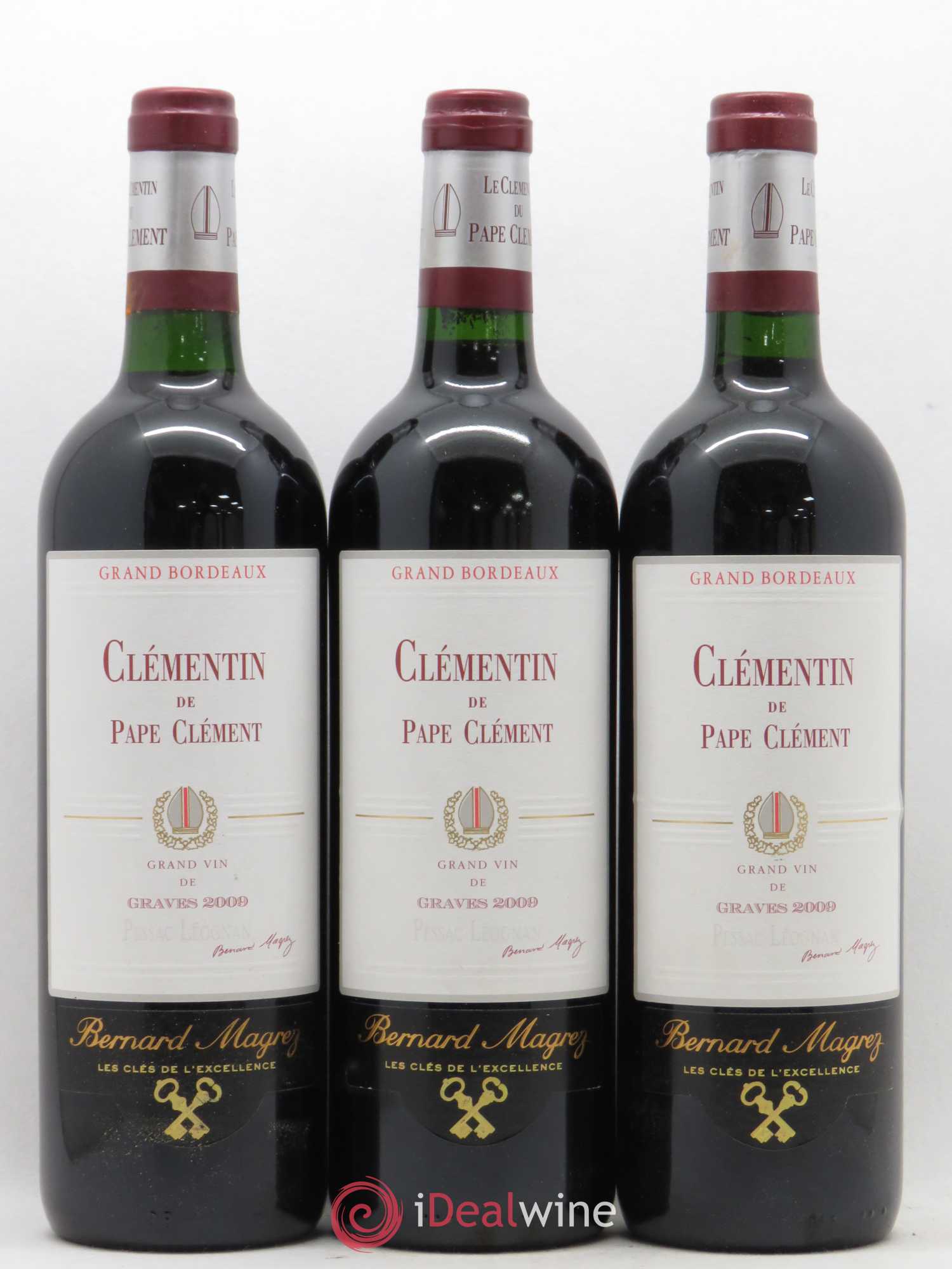 Le Clémentin de Pape Clément Second Vin 2009 - Lot de 6 bouteilles - 1