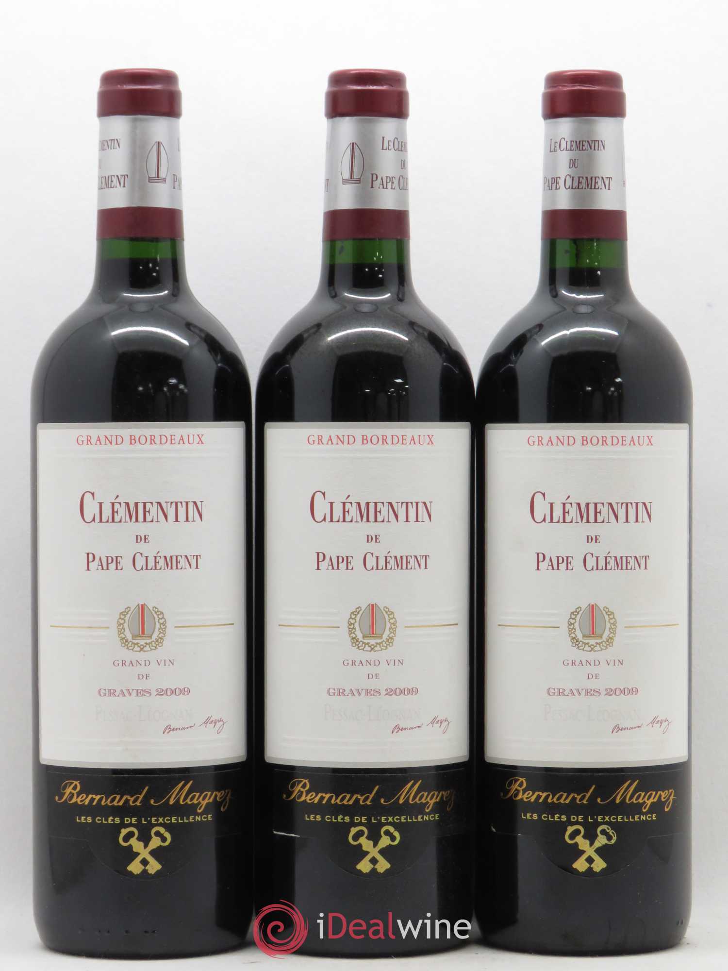 Le Clémentin de Pape Clément Second Vin 2009 - Lot de 6 bouteilles - 2