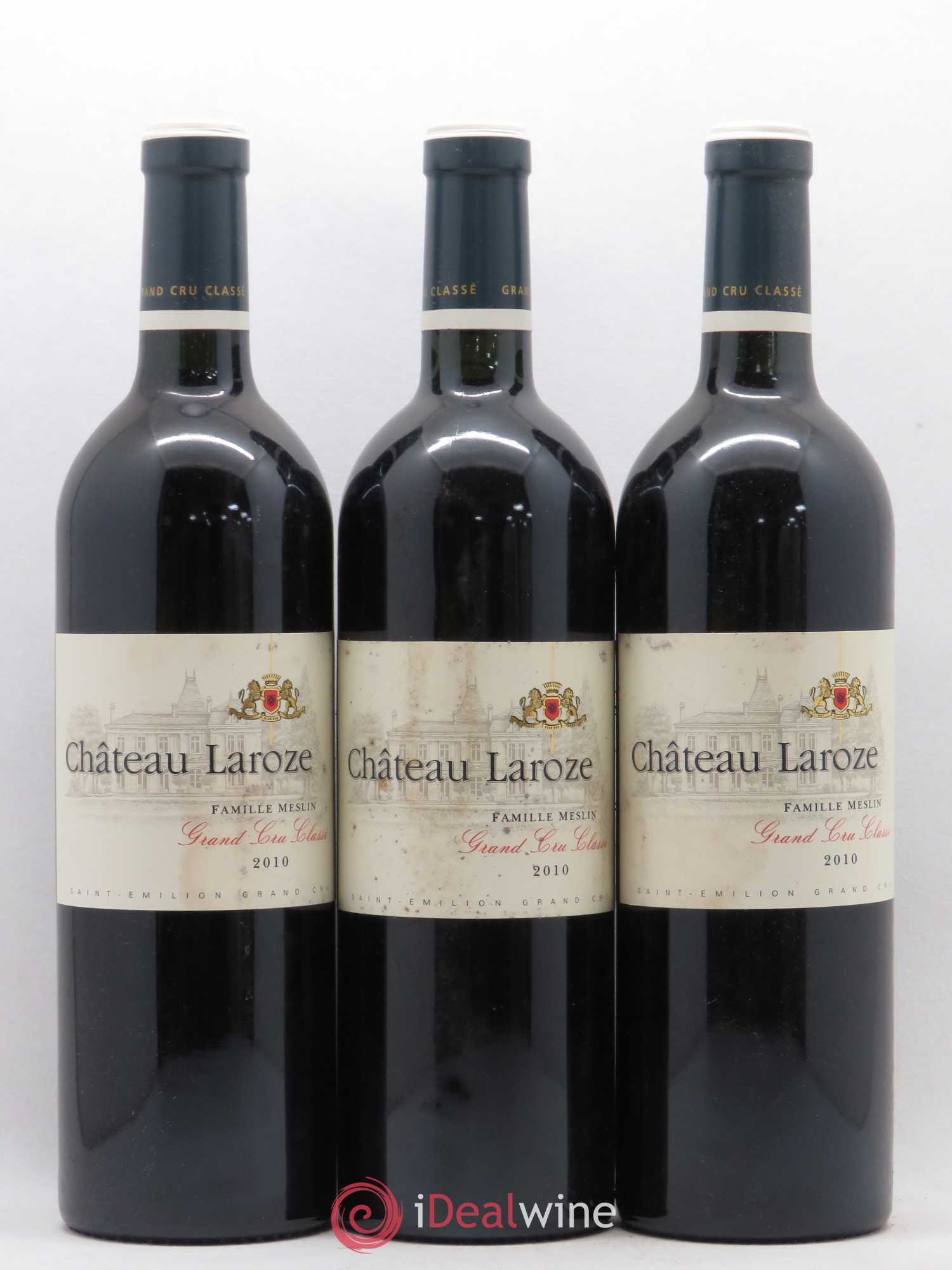 Château Laroze Grand Cru Classé 2010 - Lot de 12 bouteilles - 1