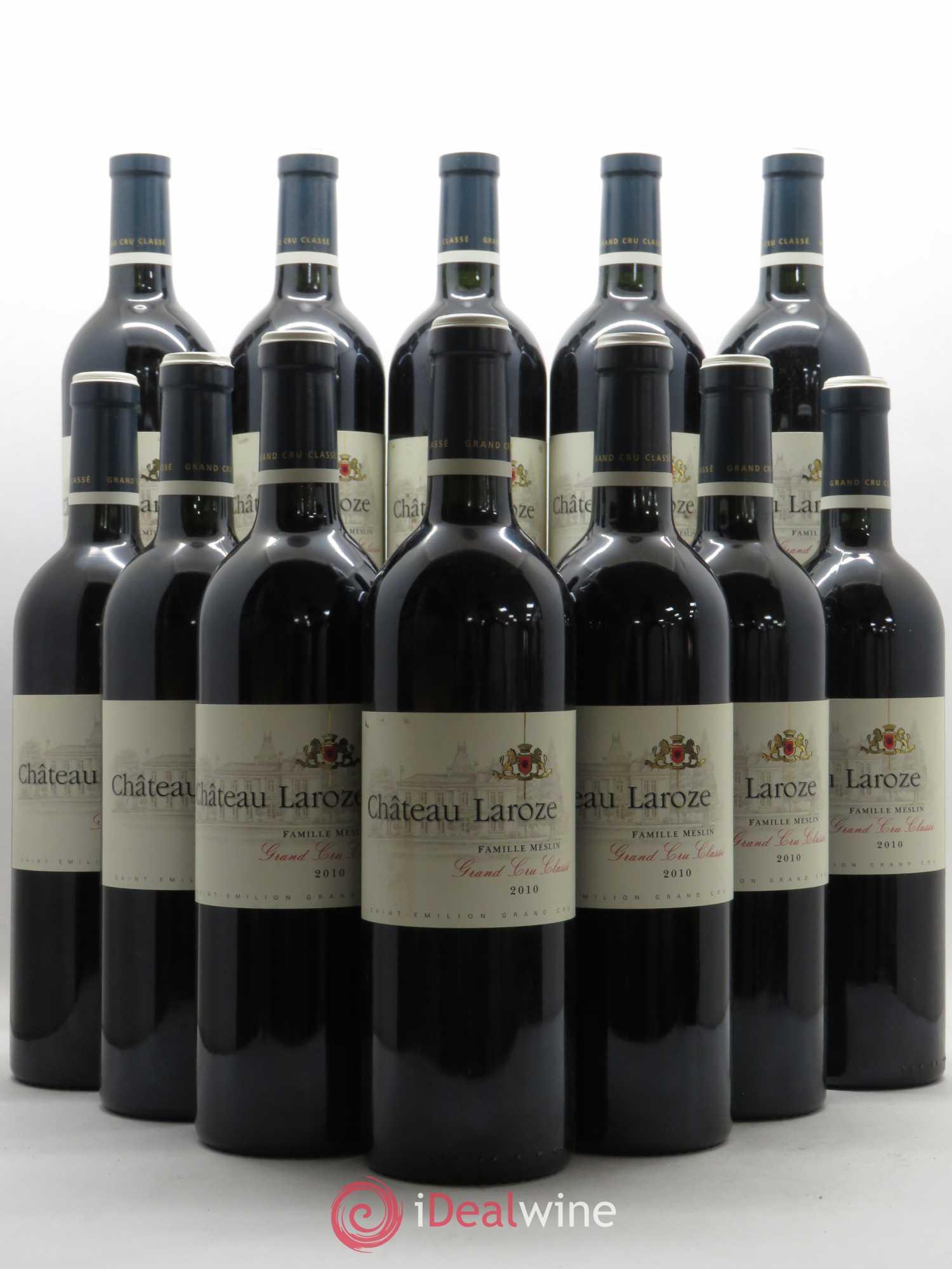 Château Laroze Grand Cru Classé 2010 - Lot de 12 bouteilles - 0