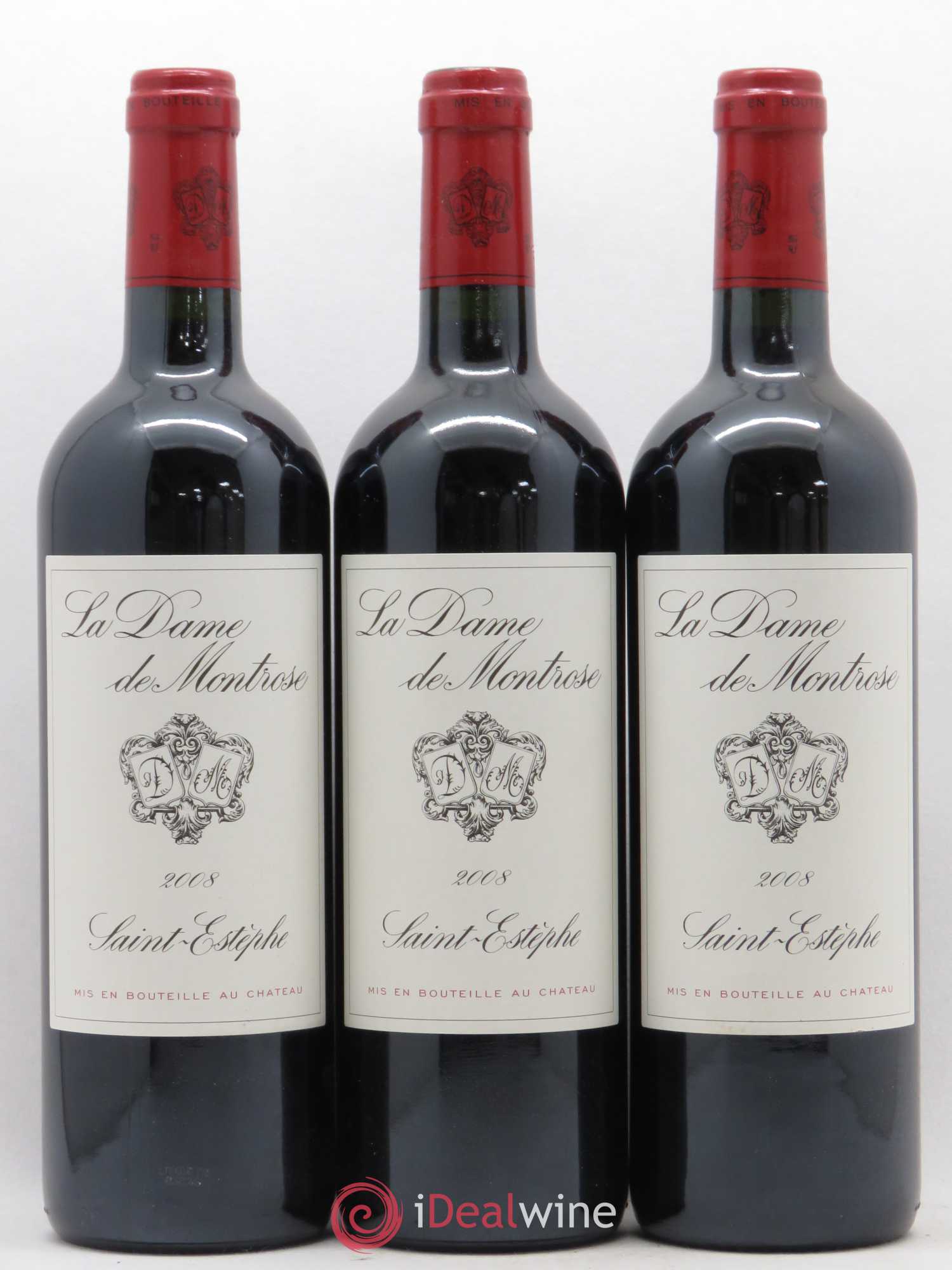 La Dame de Montrose Second Vin 2008 - Lot de 6 bouteilles - 1