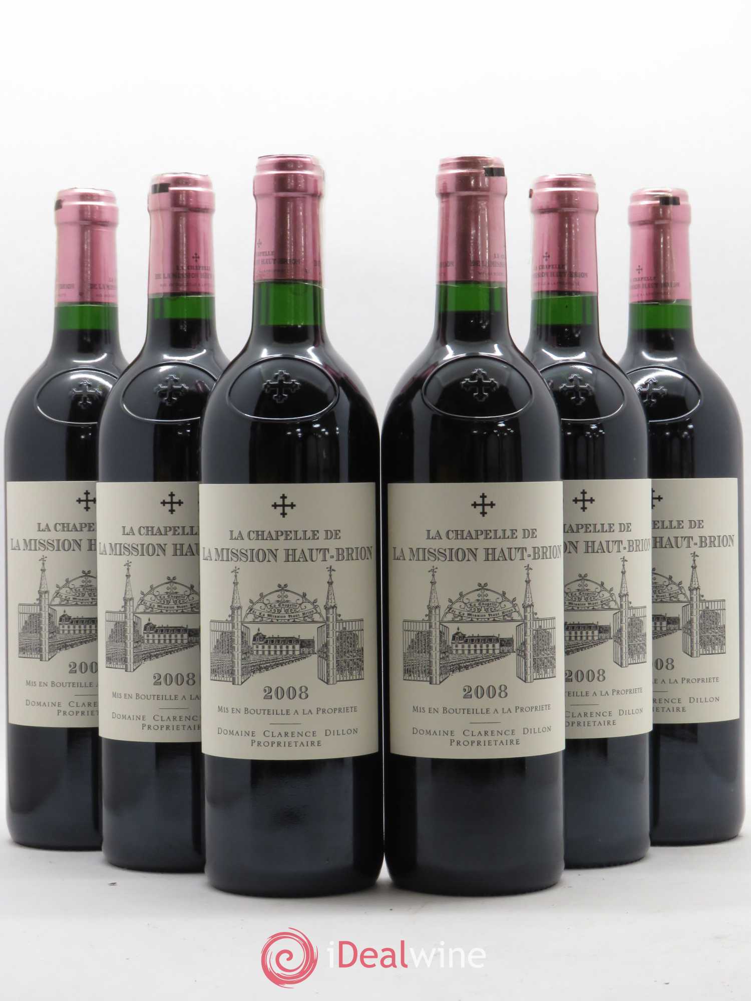 La Chapelle de La Mission Haut-Brion Second Vin 2008 - Lot de 6 bouteilles - 0