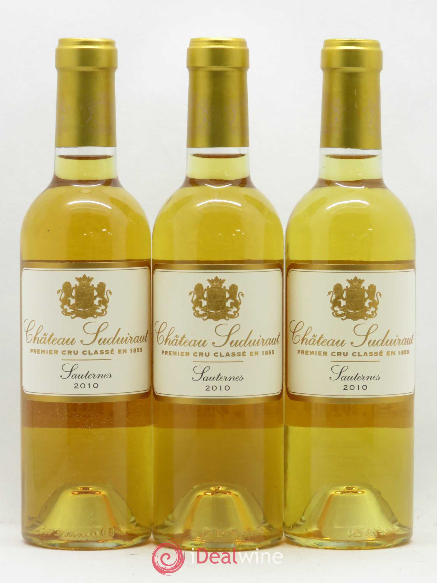 Château Suduiraut 1er Grand Cru Classé 2010 - Posten von 6 Demi-Flaschen - 1