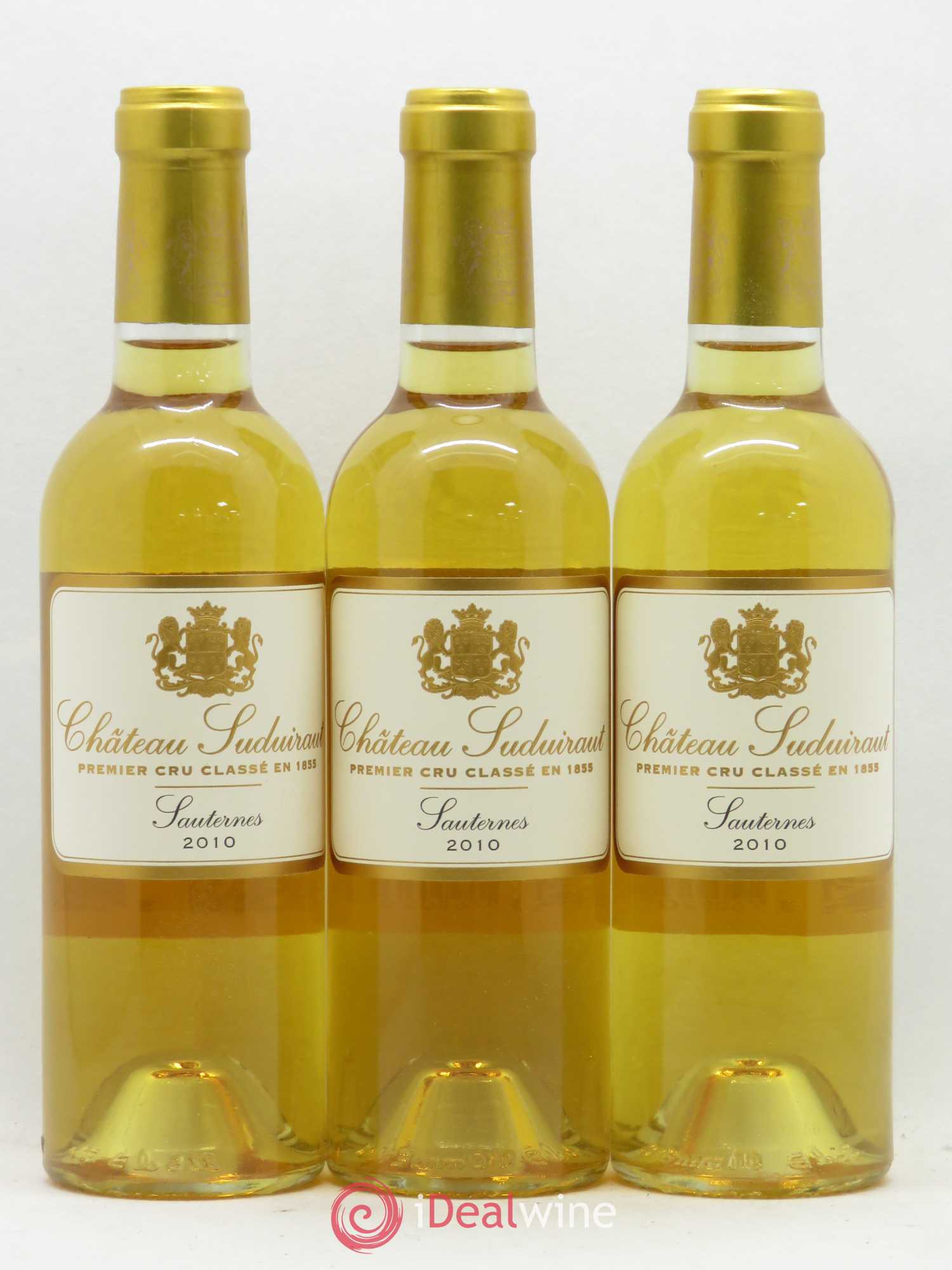 Château Suduiraut 1er Grand Cru Classé 2010 - Posten von 6 Demi-Flaschen - 2