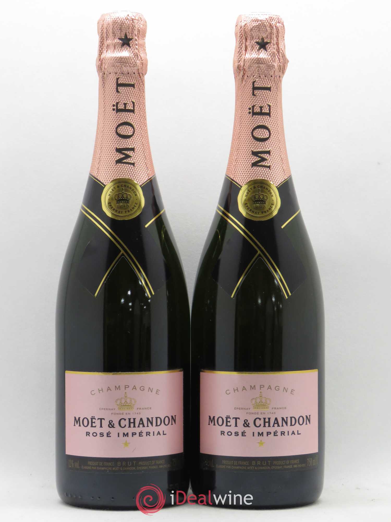 Champagne - Brut Impérial Moët & Chandon - Lot de 2 bouteilles - 0