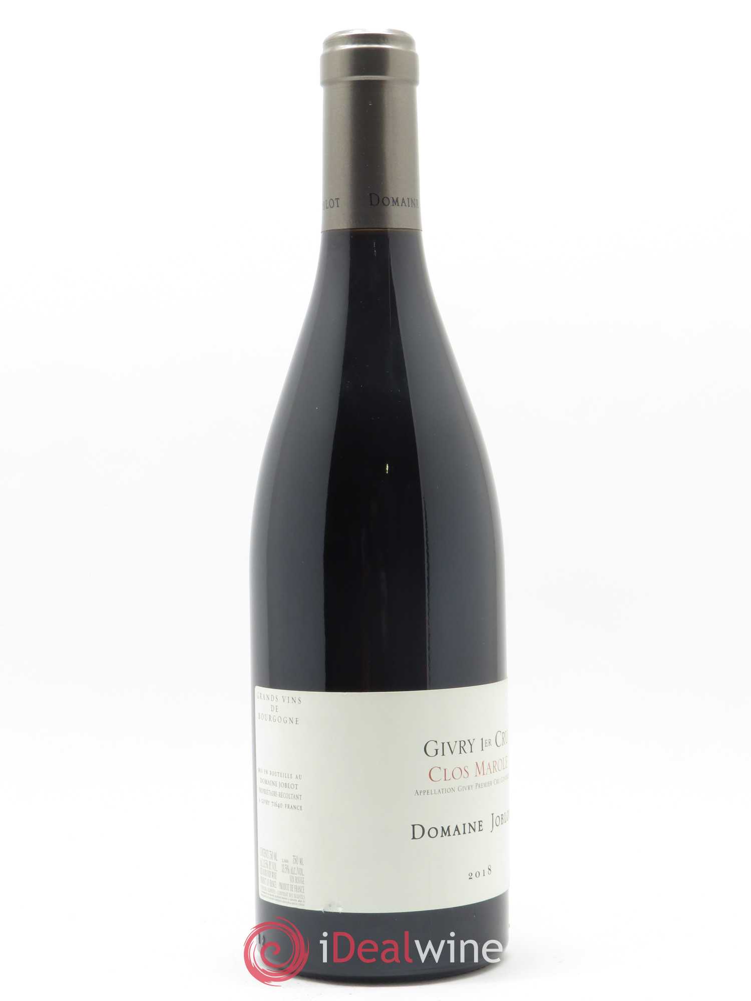 Givry 1er Cru Clos Marole Joblot (Domaine) 2018 - Lot de 1 bouteille - 1