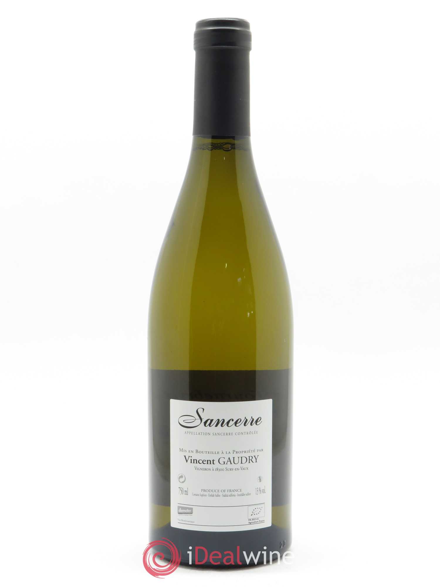 Sancerre Le Tournebride Vincent Gaudry 2019 - Lot de 1 bouteille - 1