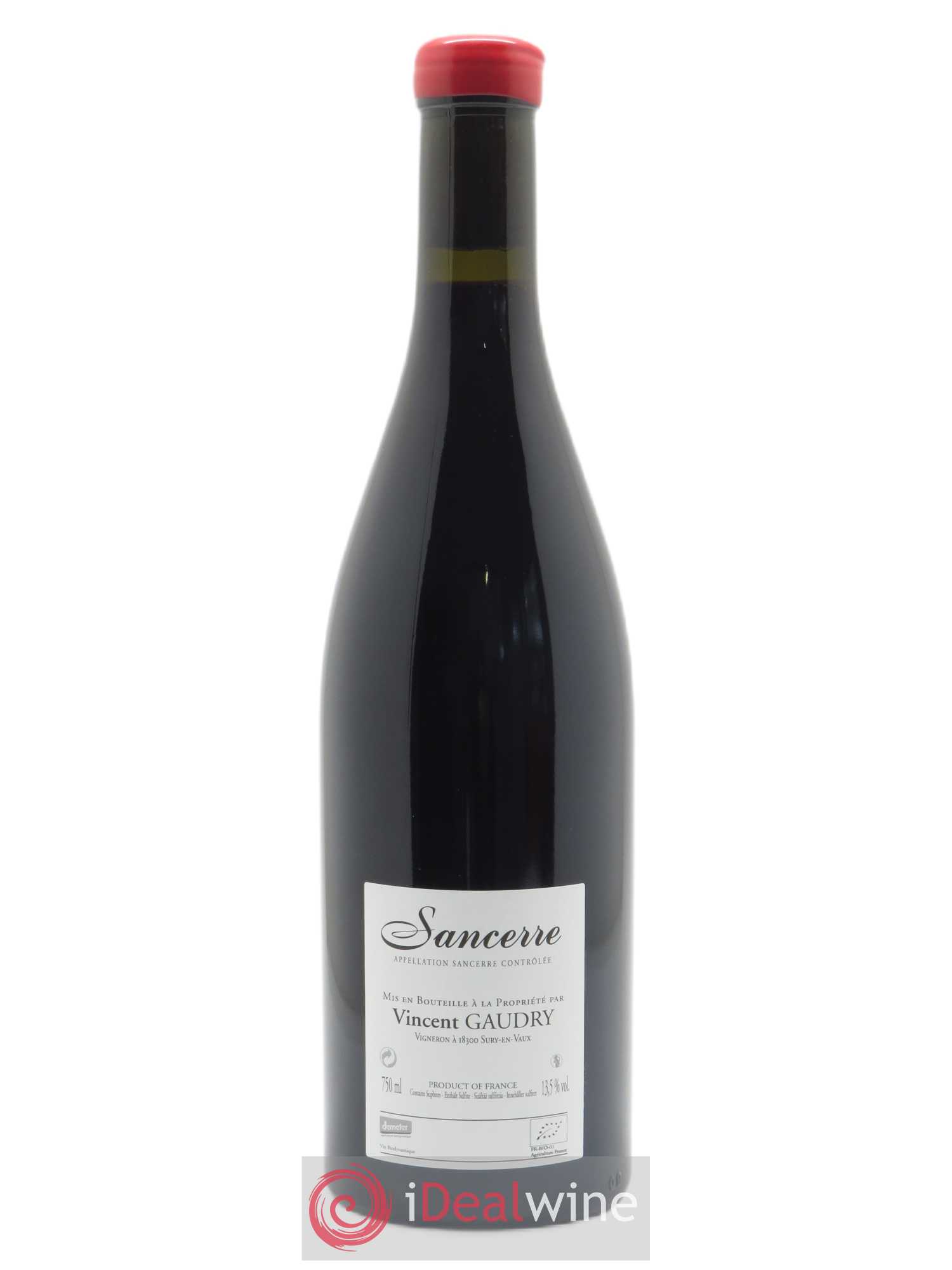 Sancerre Les Garennes Vincent Gaudry 2019 - Lot de 1 bouteille - 1