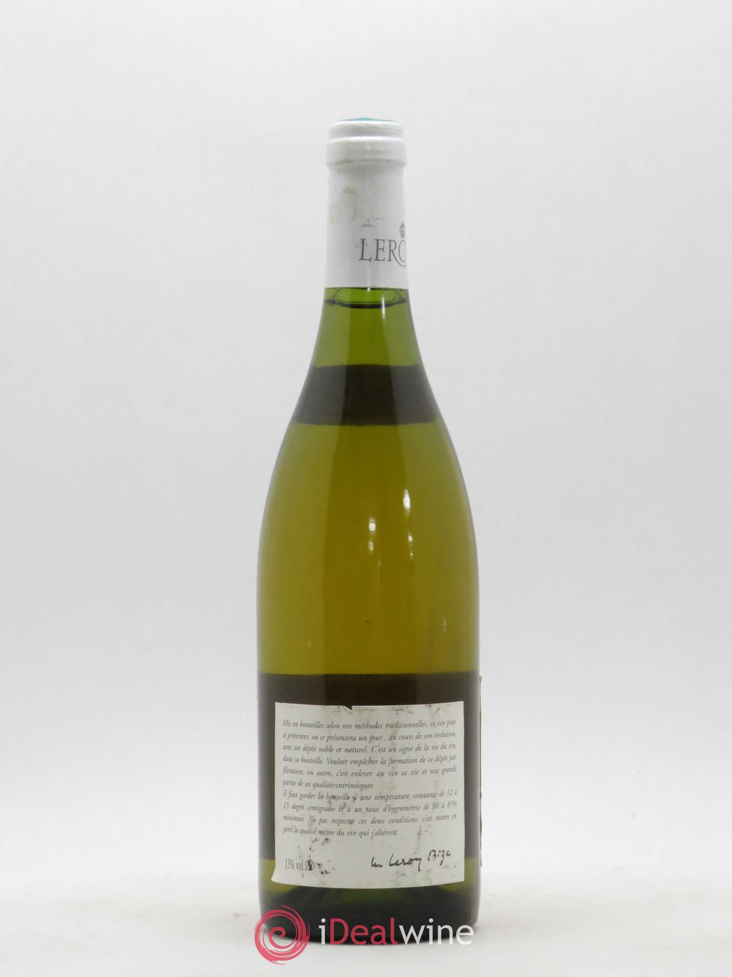 Meursault 1er Cru Leroy SA 1996 - Lot de 1 bouteille - 1