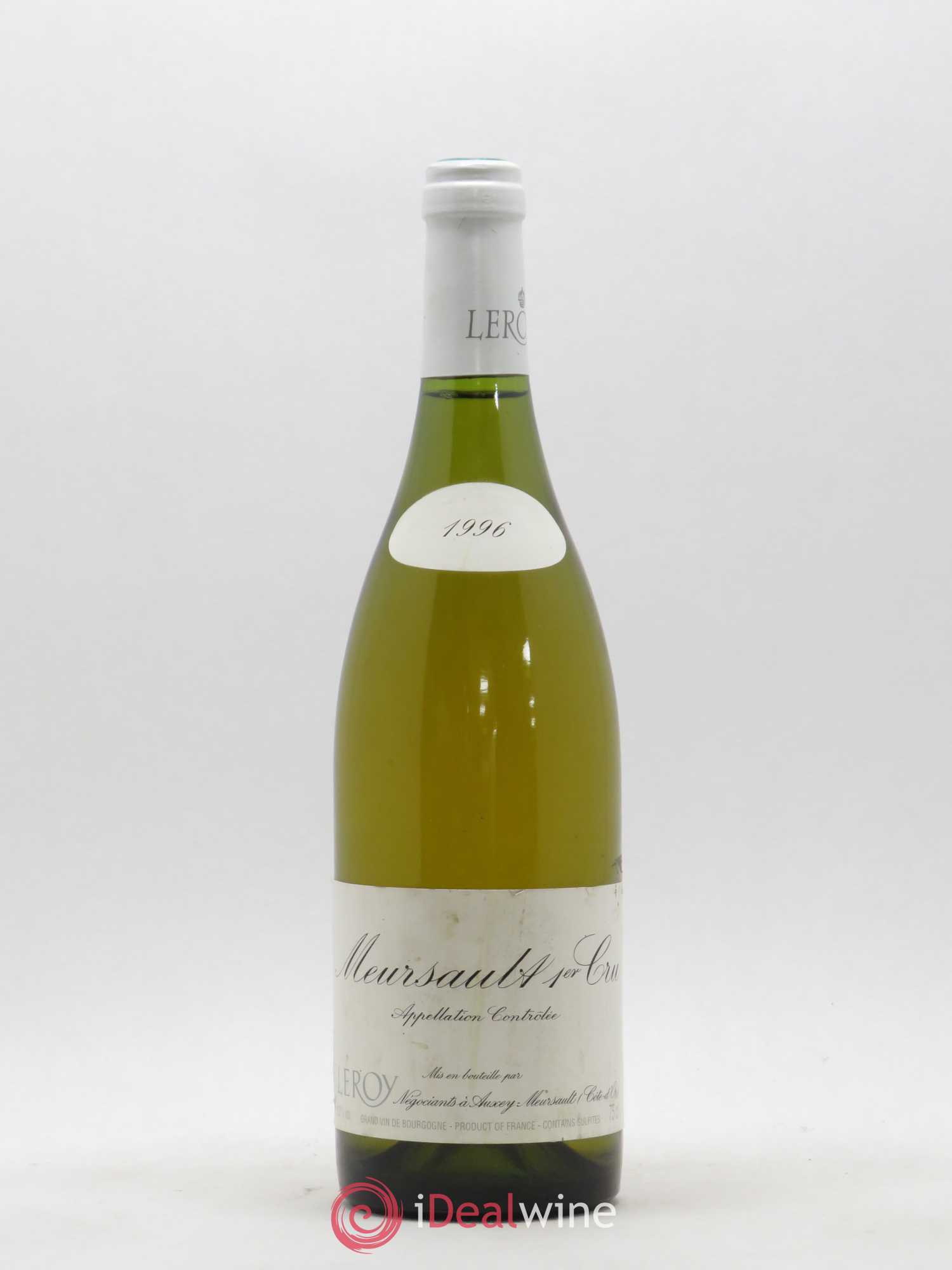 Meursault 1er Cru Leroy SA 1996 - Lot de 1 bouteille - 0