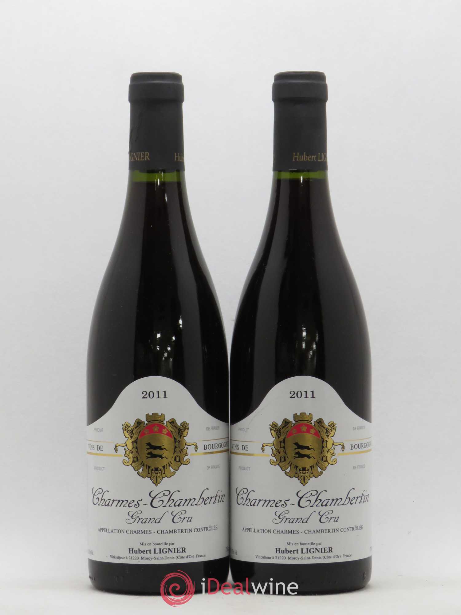 Charmes-Chambertin Grand Cru Hubert Lignier (Domaine) 2011 - Lot de 2 bouteilles - 0