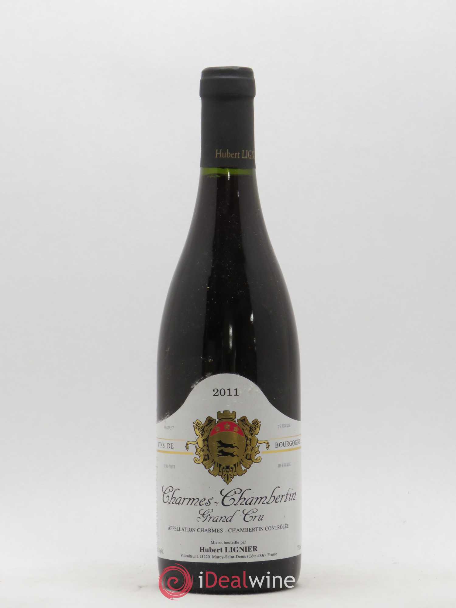 Charmes-Chambertin Grand Cru Hubert Lignier (Domaine) 2011 - Lot de 1 bouteille - 0