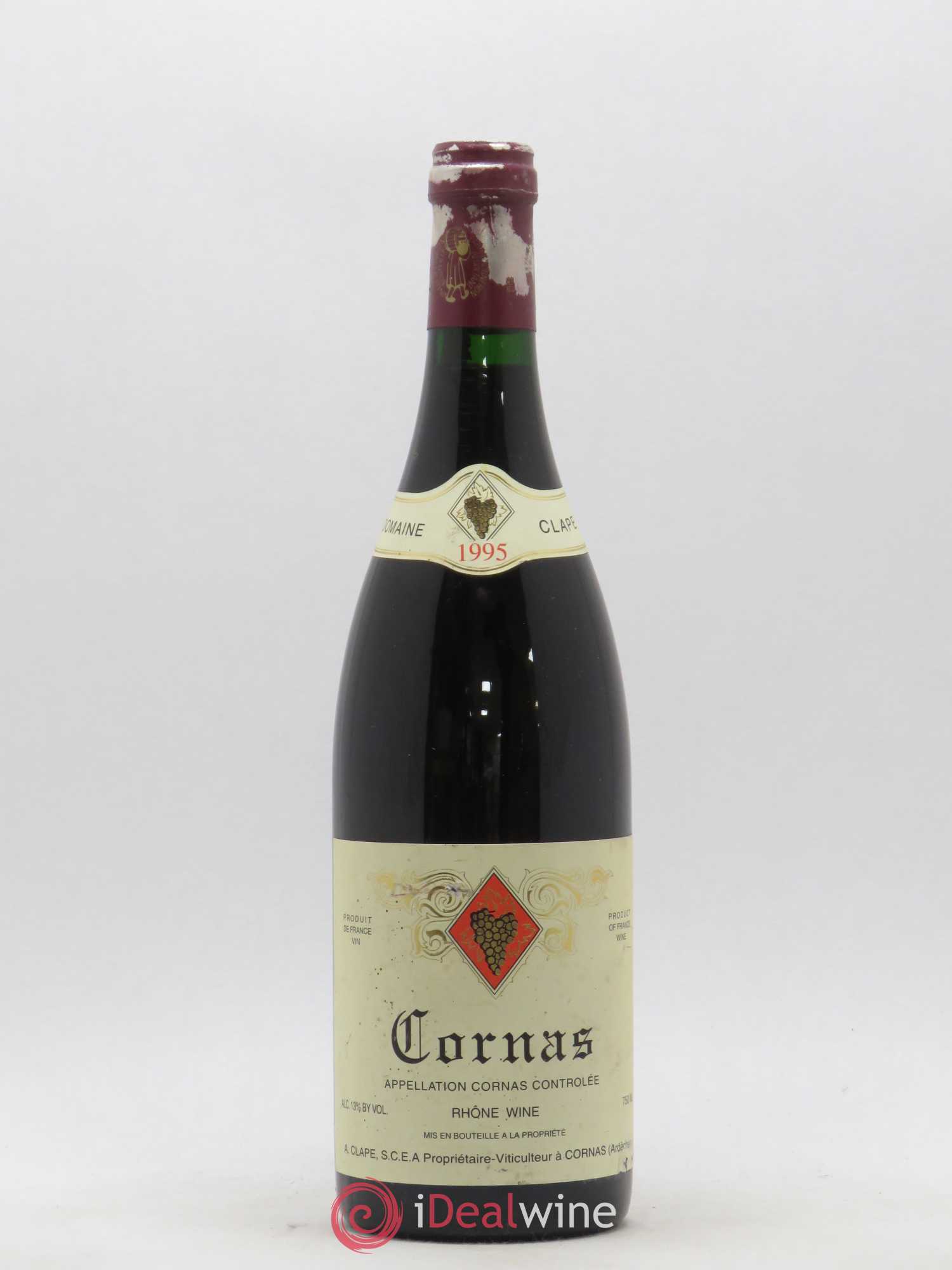 Cornas Auguste Clape 1995 - Lot de 1 bouteille - 0