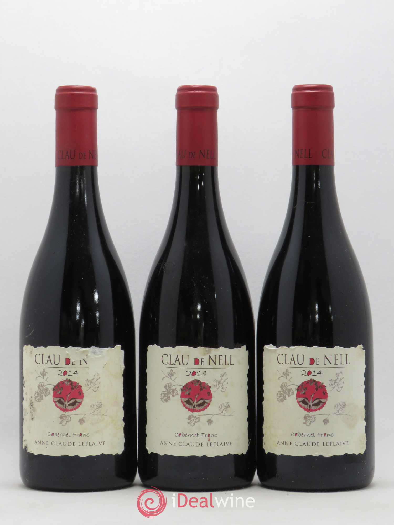 Anjou Cabernet franc Clau de Nell 2014 - Lot de 3 bouteilles - 0