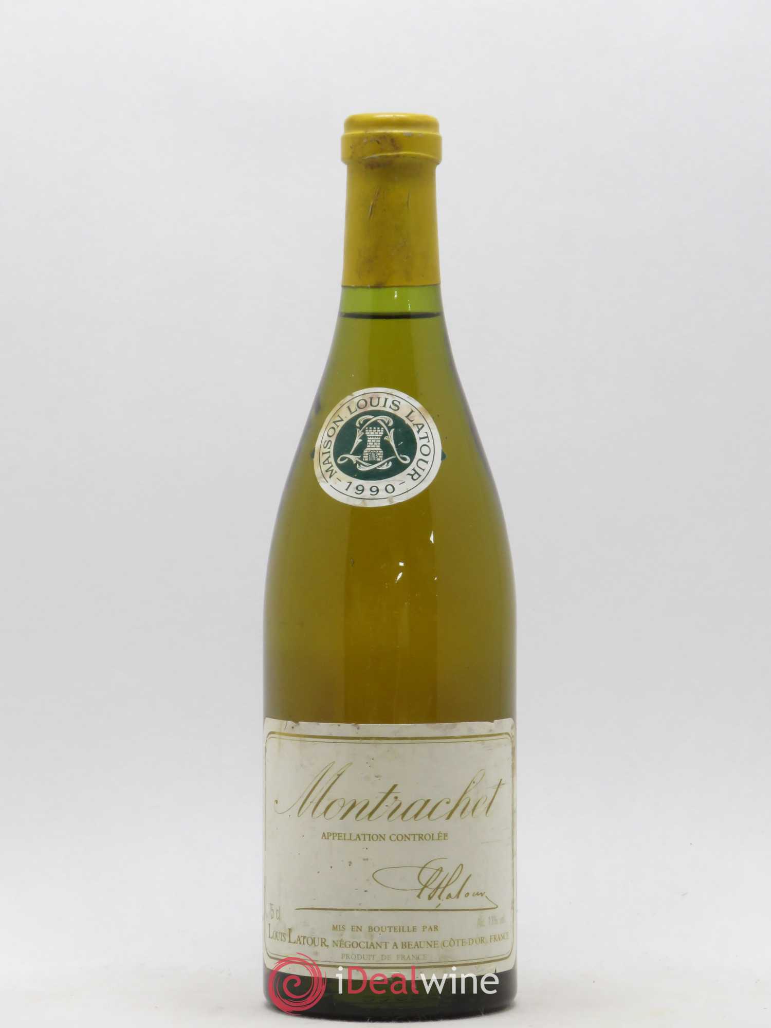 Montrachet Grand Cru Louis Latour 1990 - Lot de 1 bouteille - 0