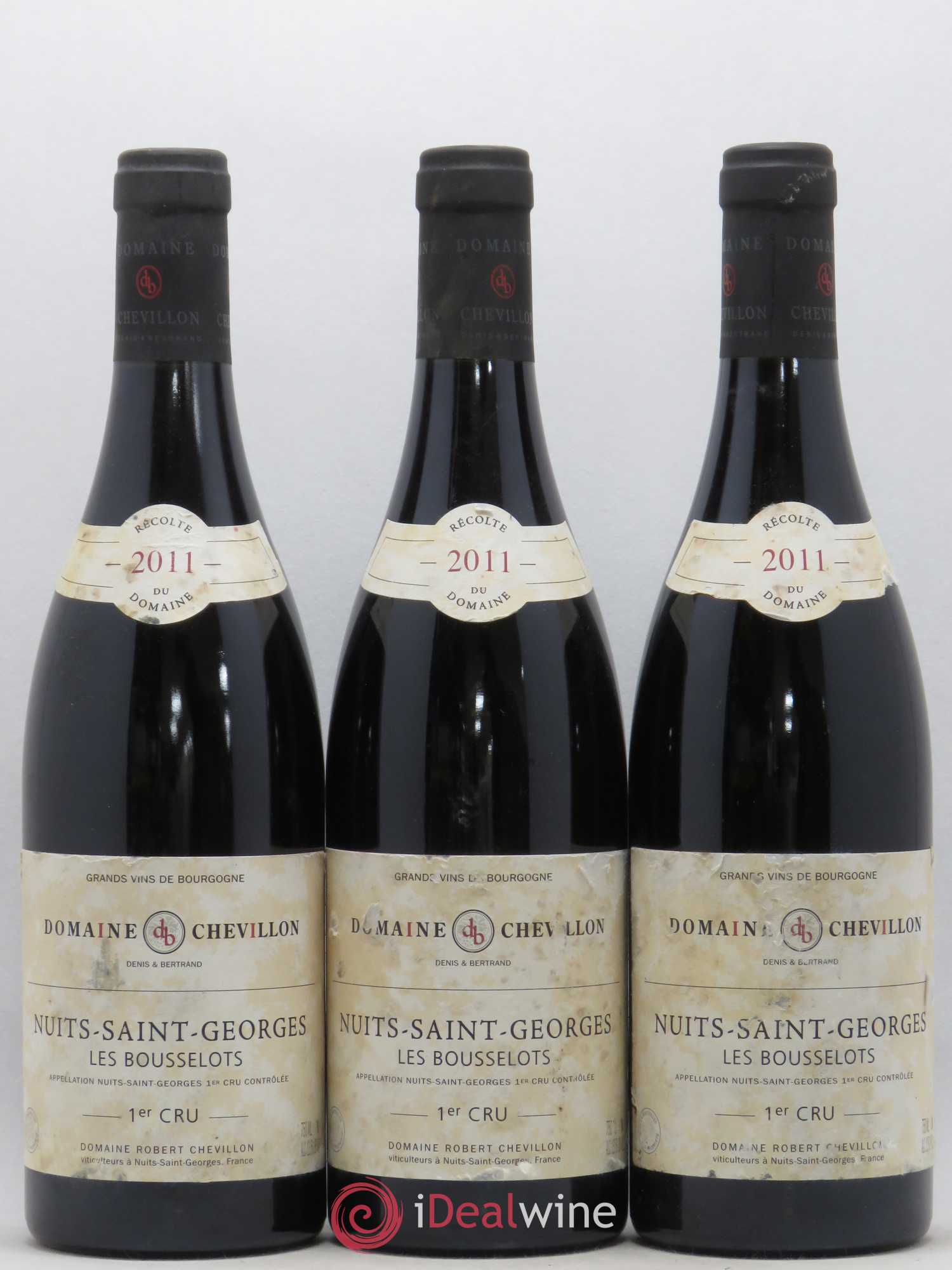 Nuits-Saint-Georges 1er Cru Les Bousselots Chevillon 2011 - Lot de 6 bouteilles - 1