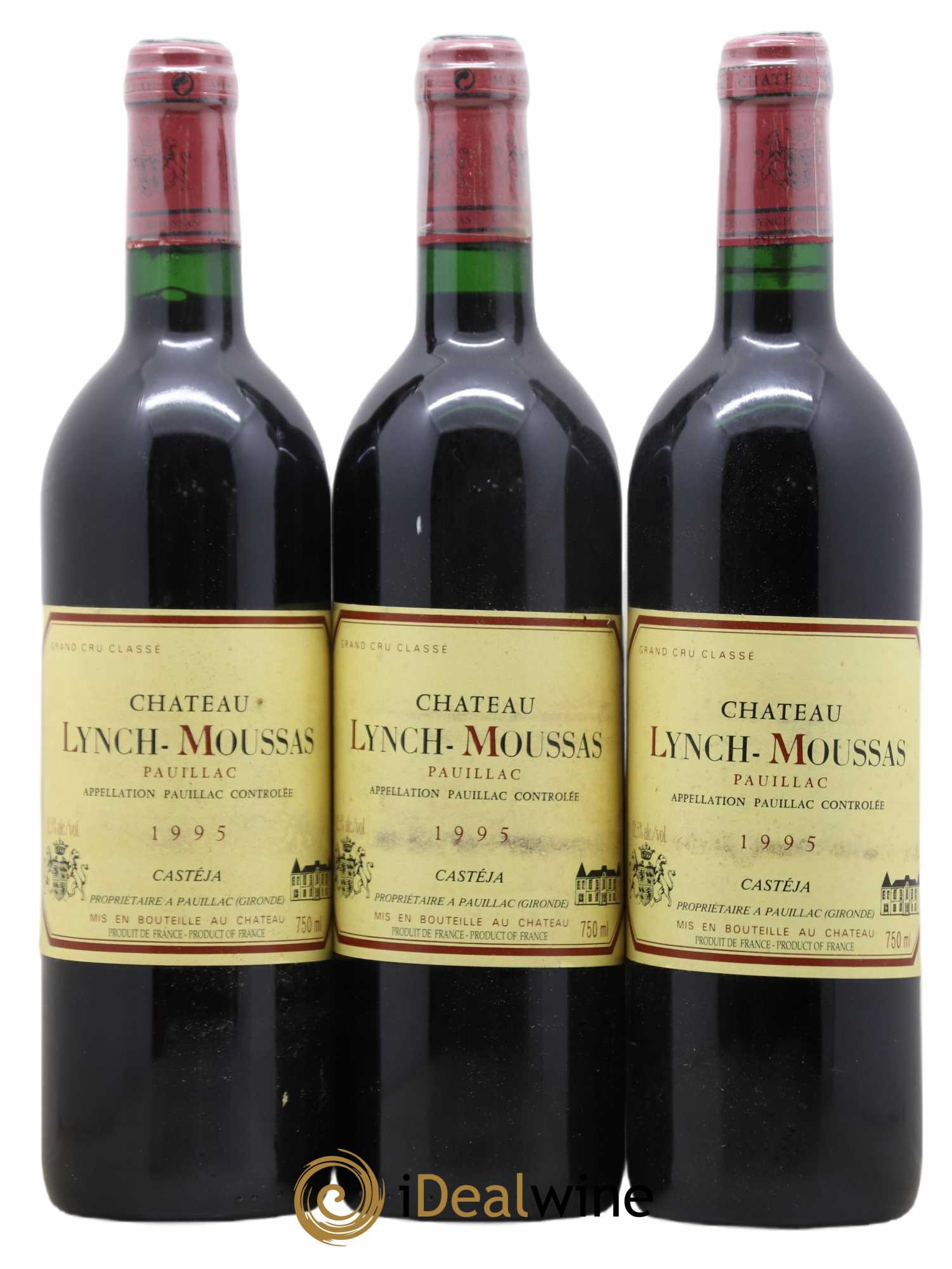 Château Lynch Moussas 5ème Grand Cru Classé 1995 - Lot de 12 bouteilles - 2