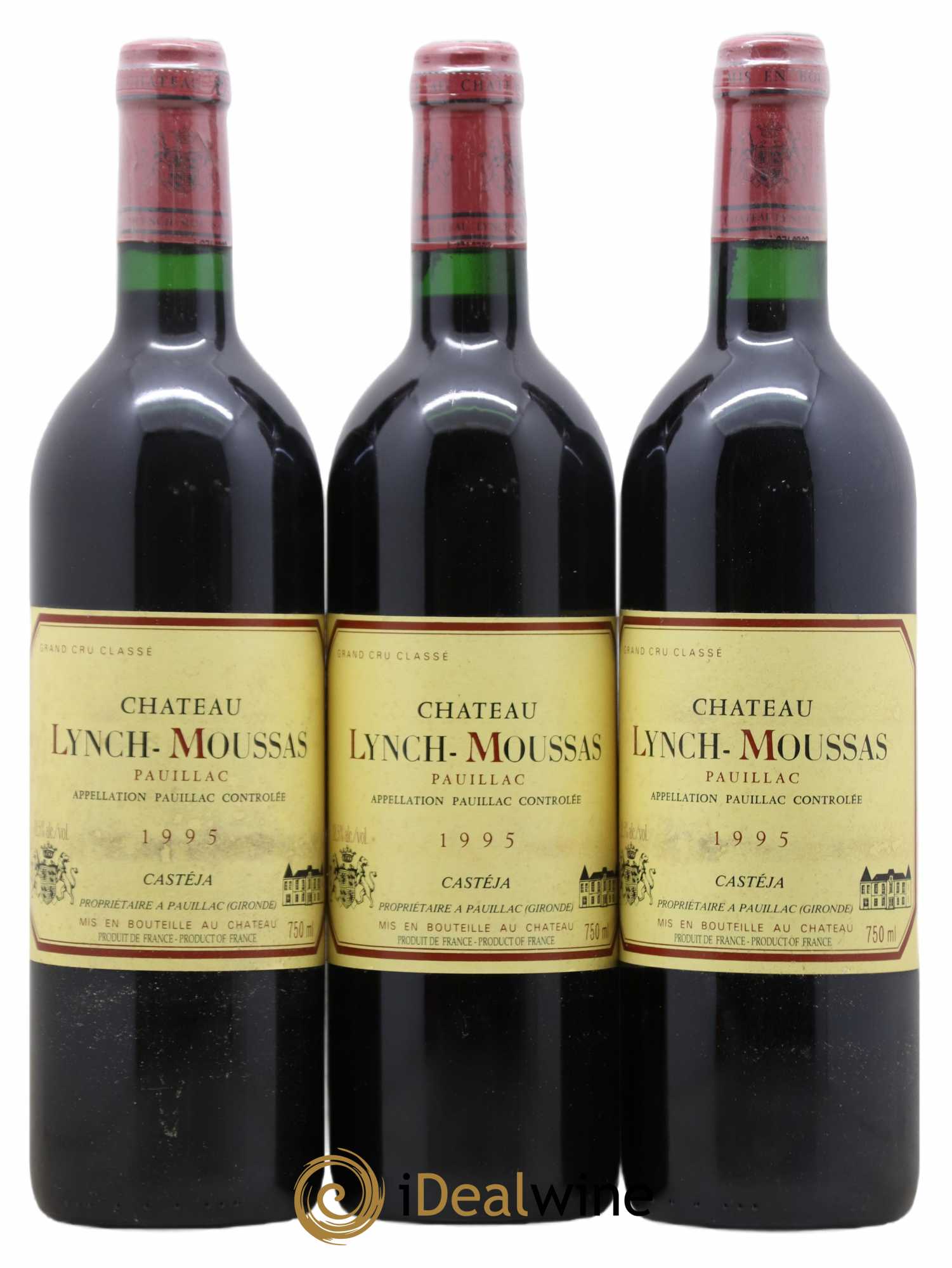 Château Lynch Moussas 5ème Grand Cru Classé 1995 - Lot de 12 bouteilles - 3