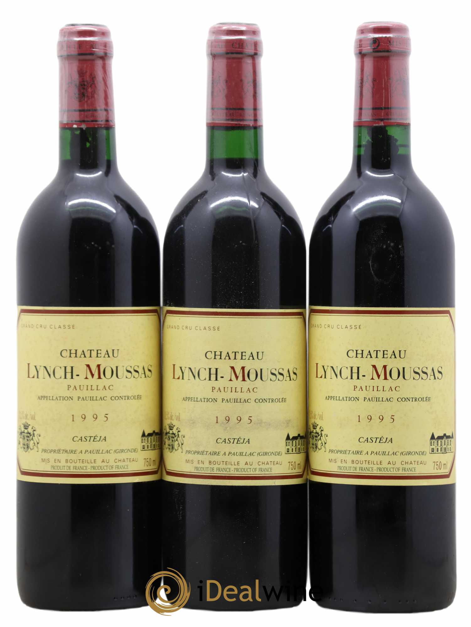Château Lynch Moussas 5ème Grand Cru Classé 1995 - Lot de 12 bouteilles - 4